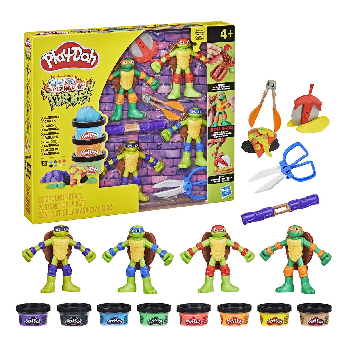 Play-Doh Teenage Mutant Ninja Turtles Cowabunga Creations Set
