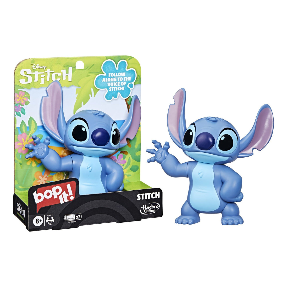 Hasbro Gaming Disney Stitch Bop It! Electronic Game