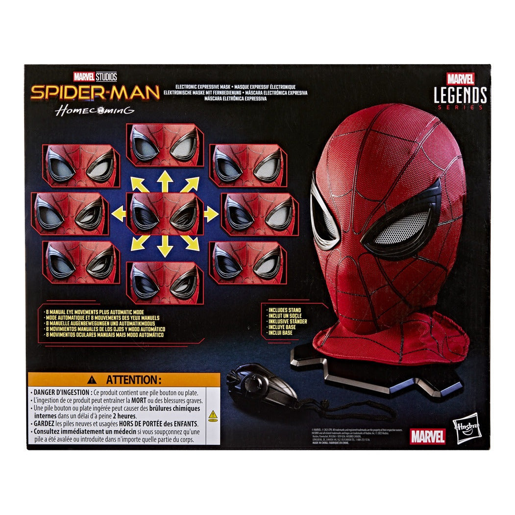Hasbro Marvel Legends Spider-Man Electronic Expressive Mask