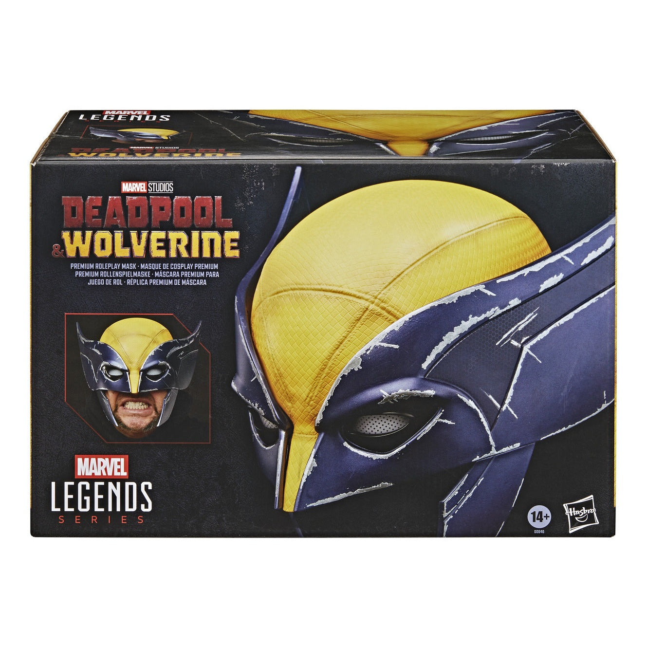 Marvel Legends Wolverine Premium Roleplay Mask with Display Stand