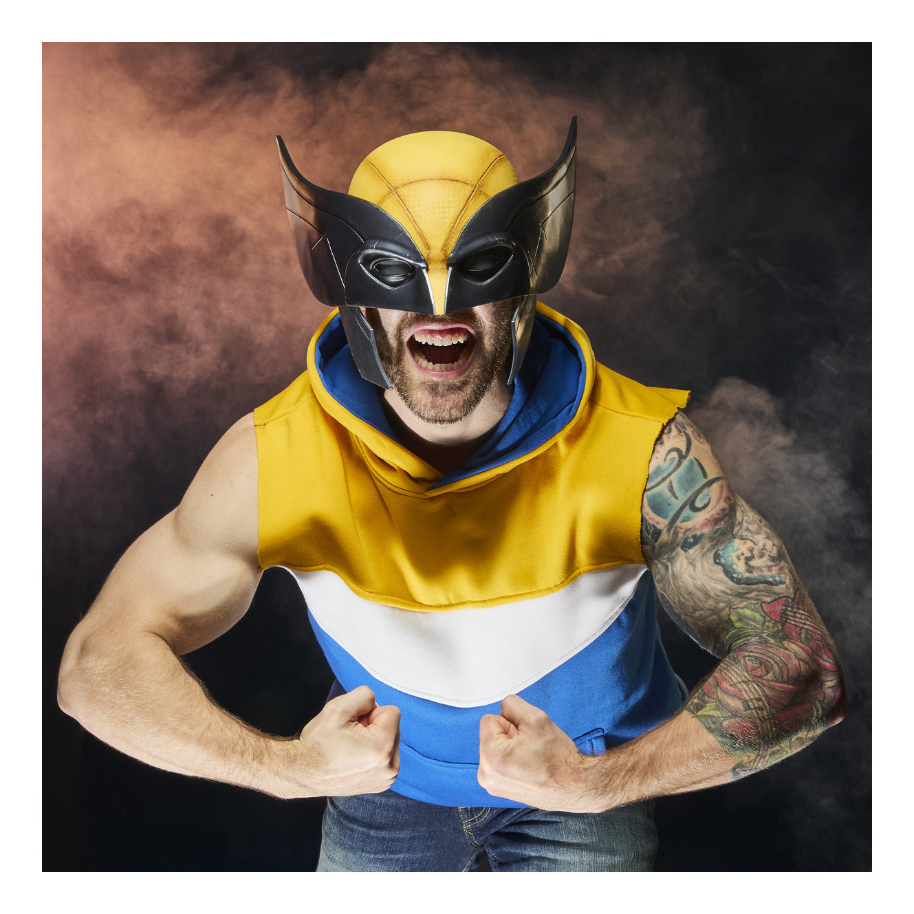 Marvel Legends Wolverine Premium Roleplay Mask with Display Stand