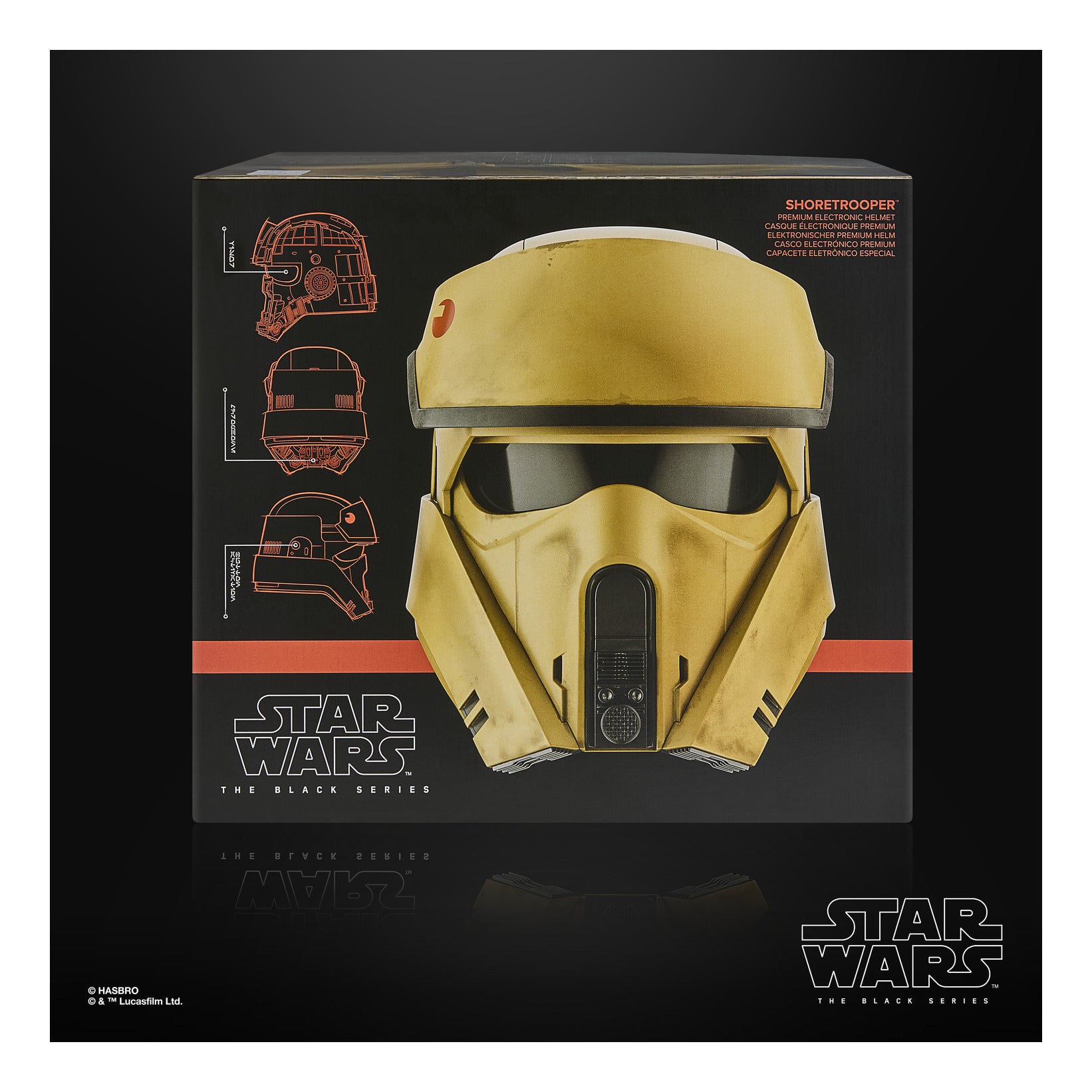 Star Wars The Black Series Shoretrooper Electronic Helmet