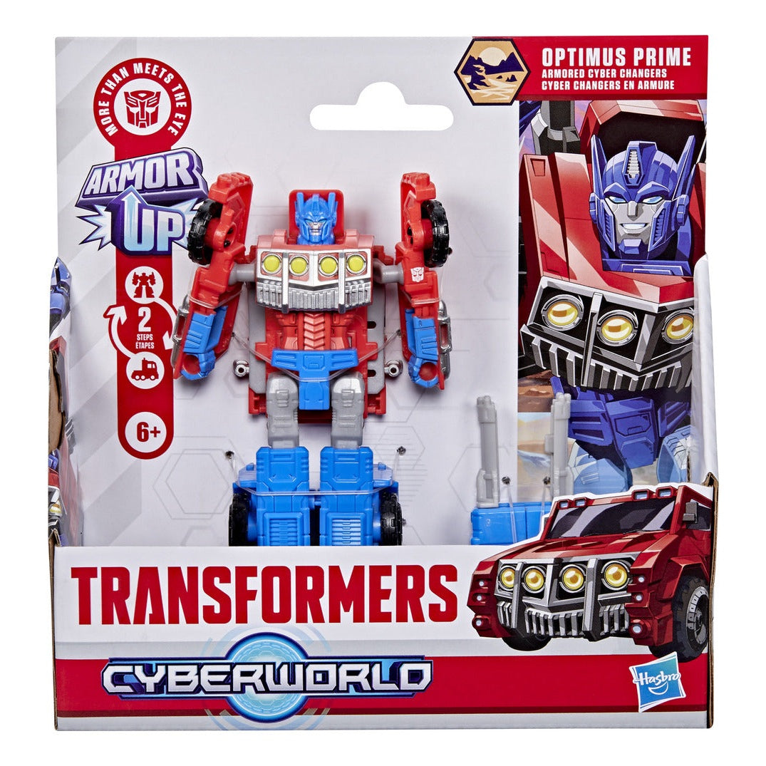 Transformers Cyberworld Bumblebee Armoured Cyber Changers Action Figure