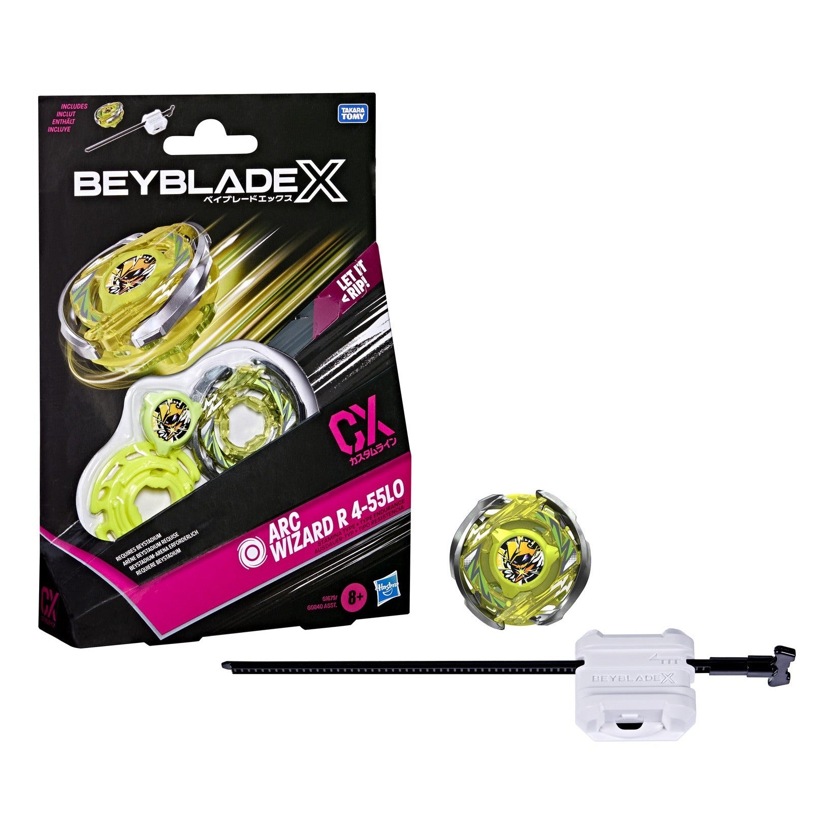 Beyblade X Dark Perseus B 6-80W CX Starter Pack with Launcher