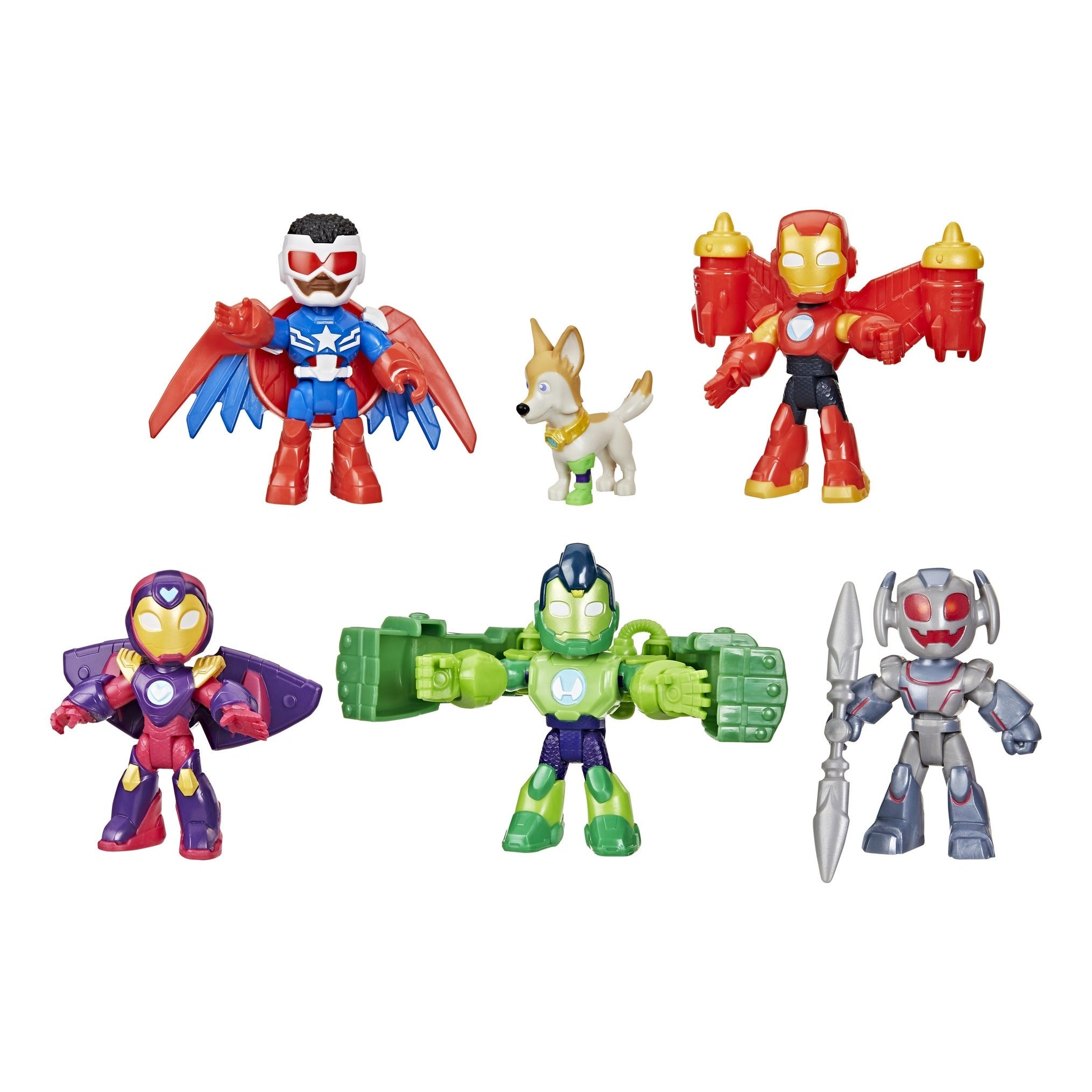 Marvel Iron Man and His Awesome Friends Armored-Up Avengers Pack
