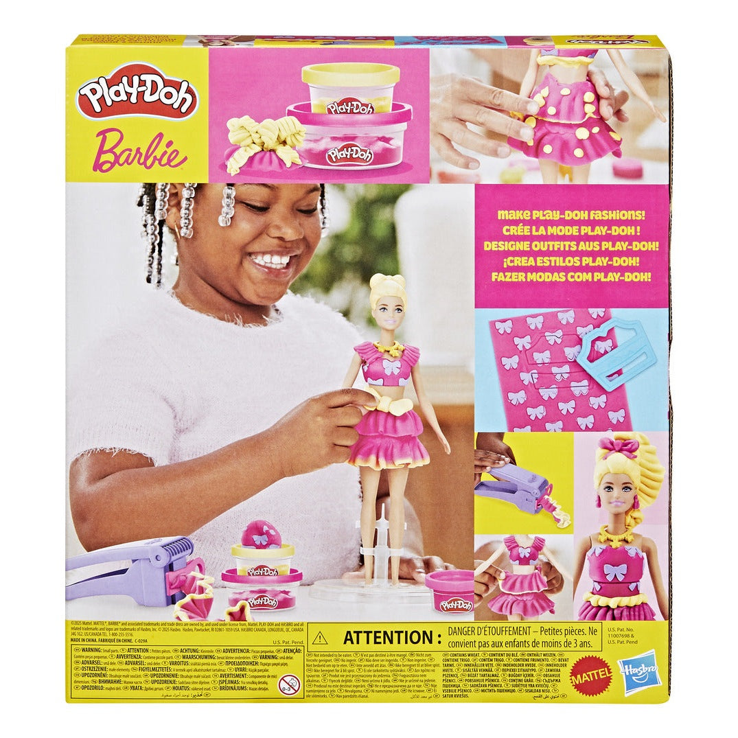 Play-Doh Barbie Hearts & Hair Designer Doll Set