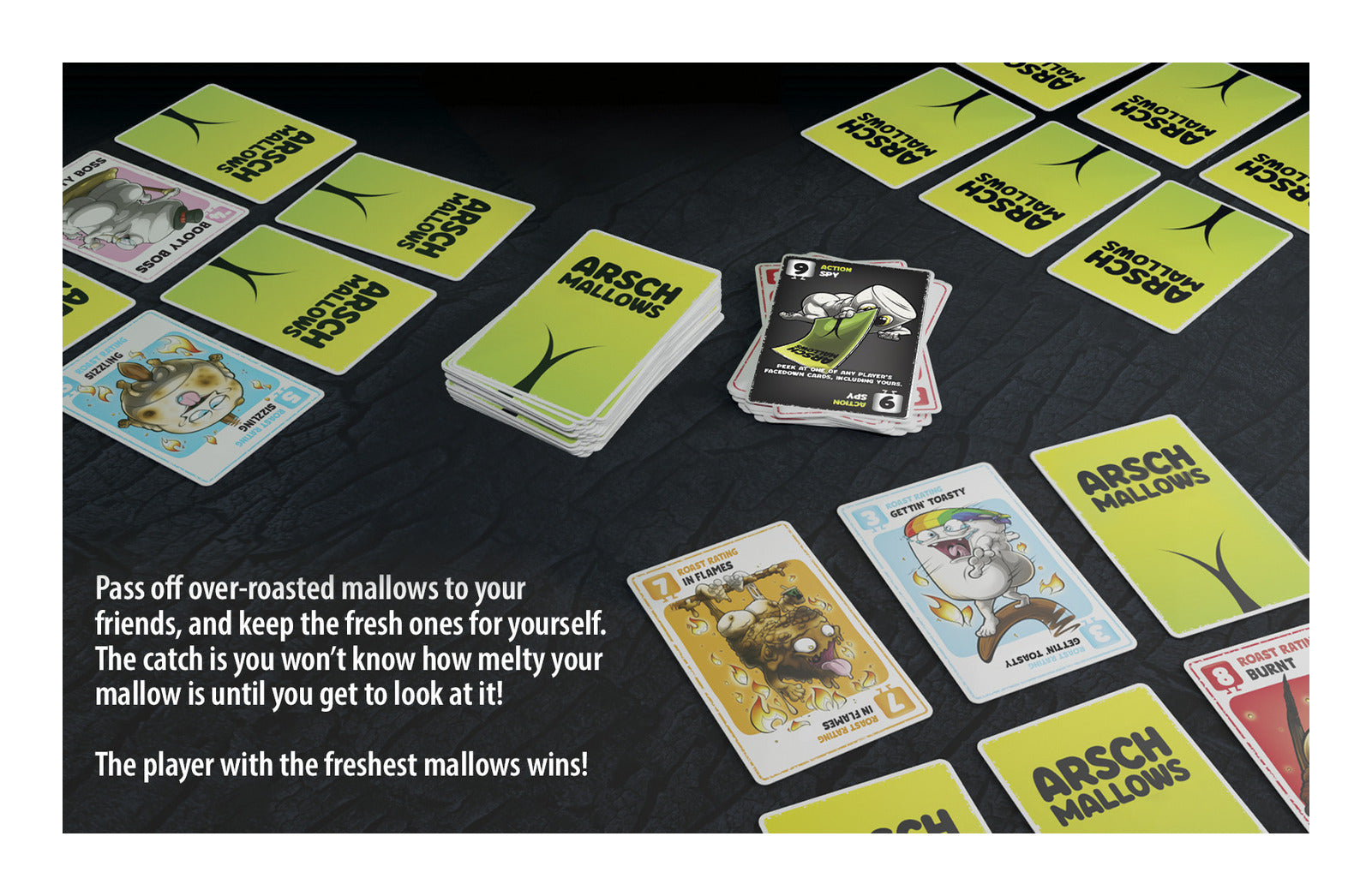 Hasbro Gaming Arschmallows Card Game