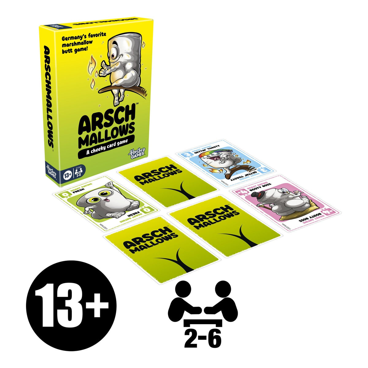 Hasbro Gaming Arschmallows Card Game