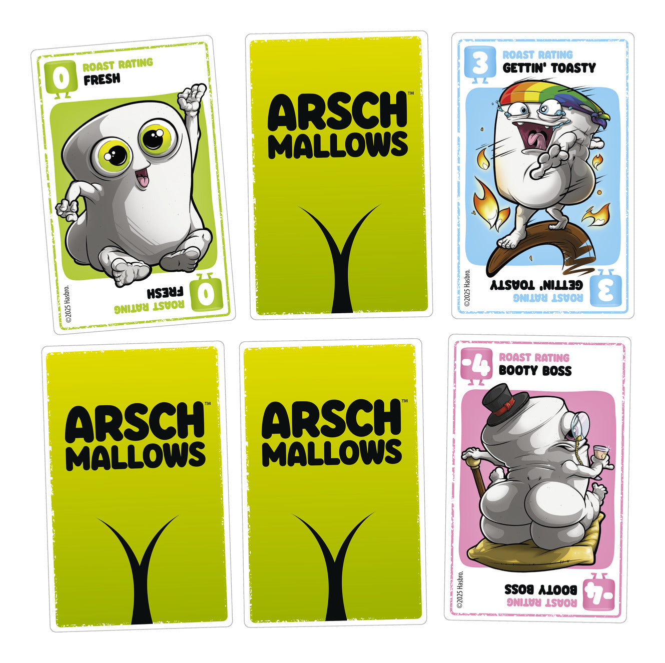 Hasbro Gaming Arschmallows Card Game