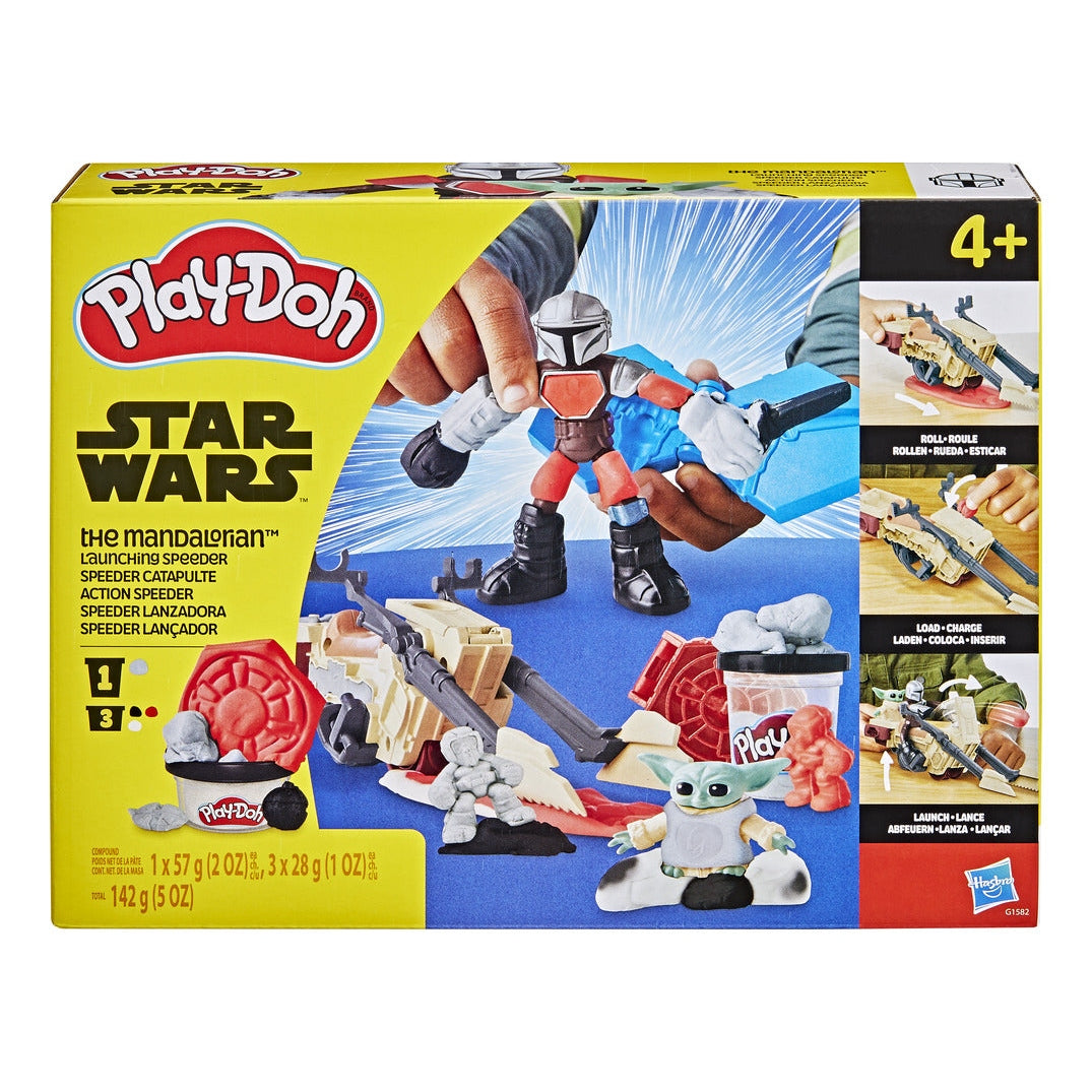 Play-Doh Star Wars The Mandalorian & Grogu Speeder Playset