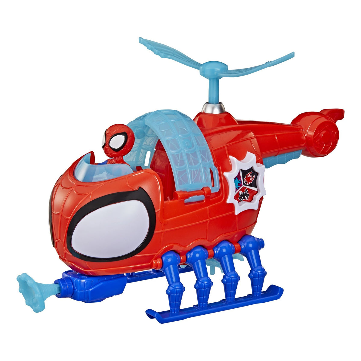 Marvel Spidey and His Amazing Friends Team Spidey Copter with Spidey Figure