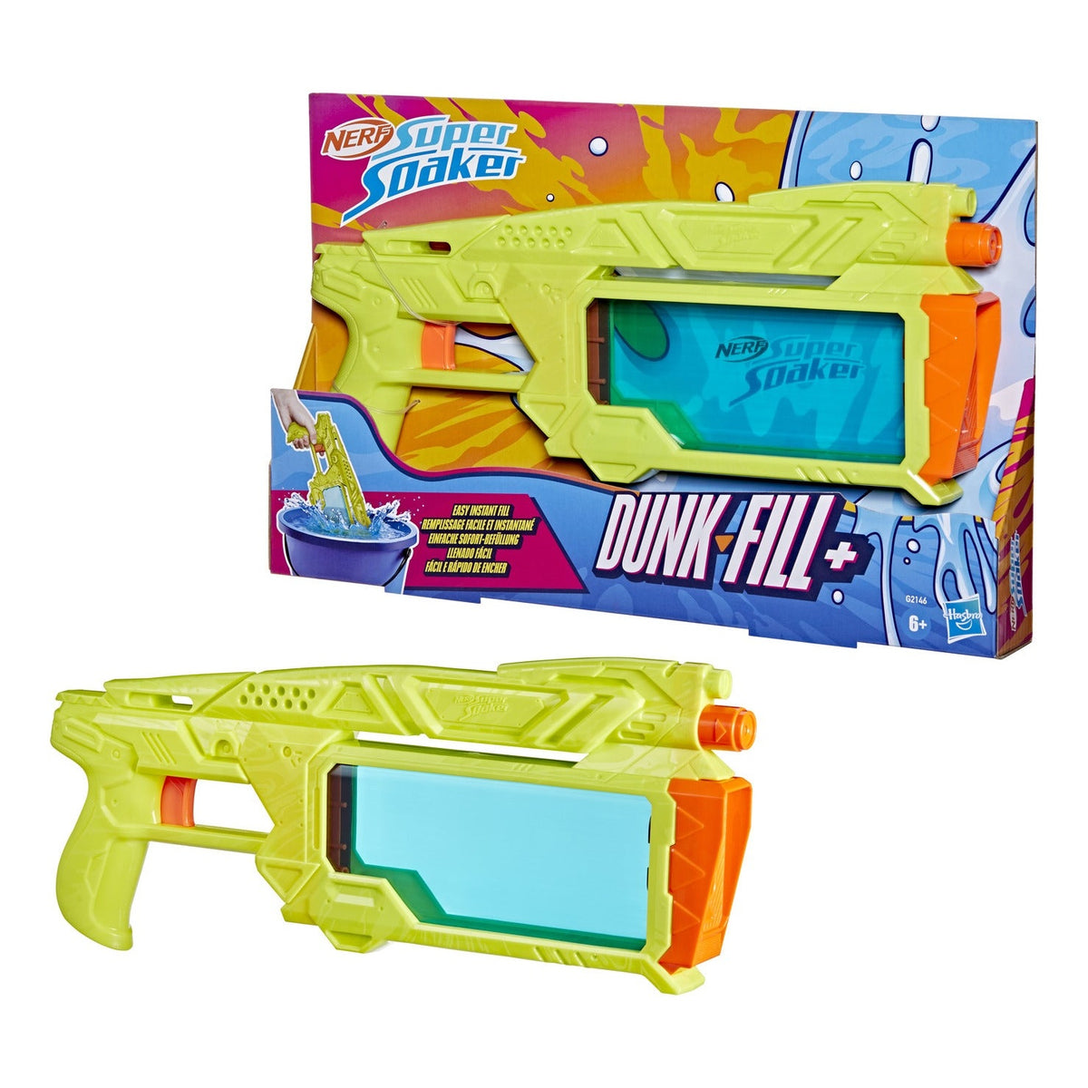 Nerf Super Soaker Dunk-Fill+ Water Blaster