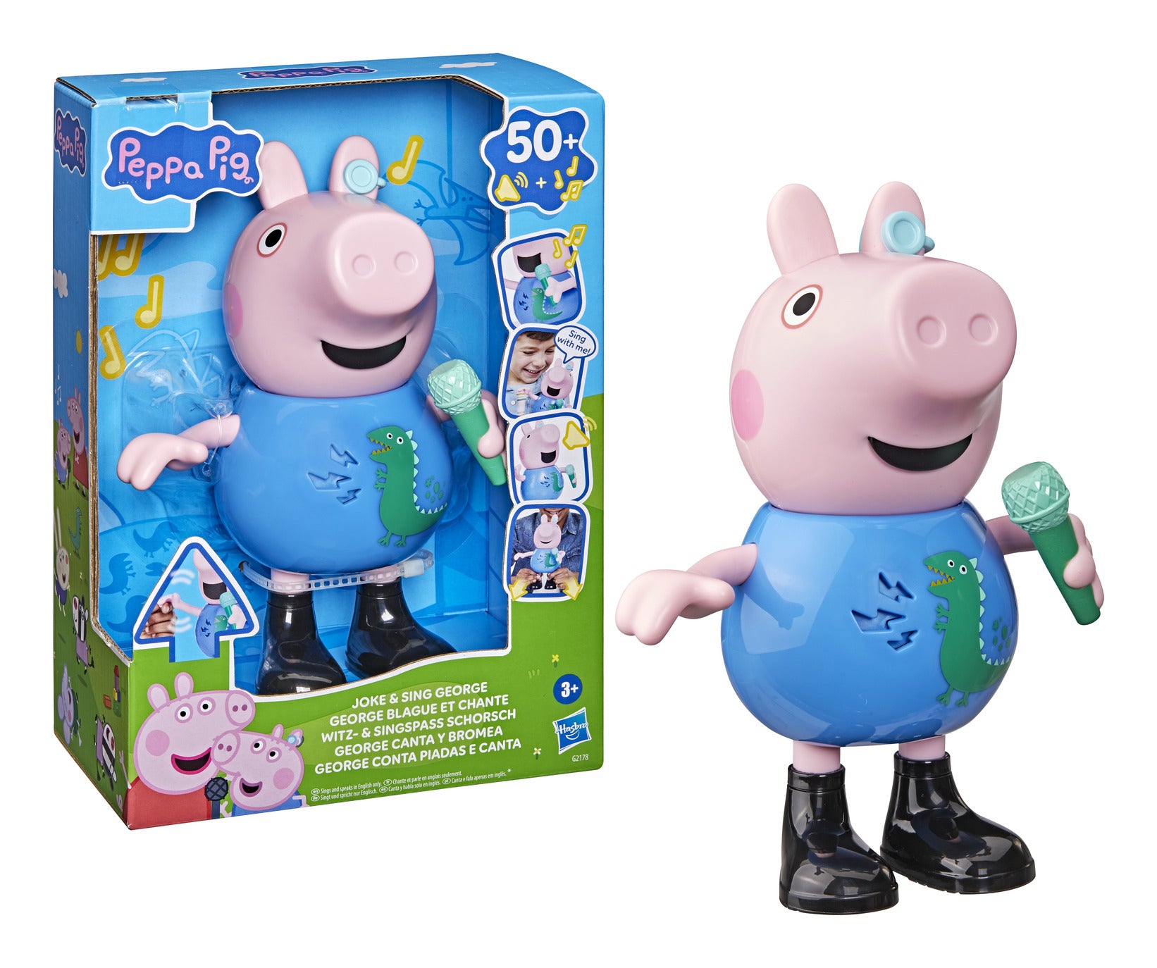 Peppa Pig Joke & Sing George Interactive Figure