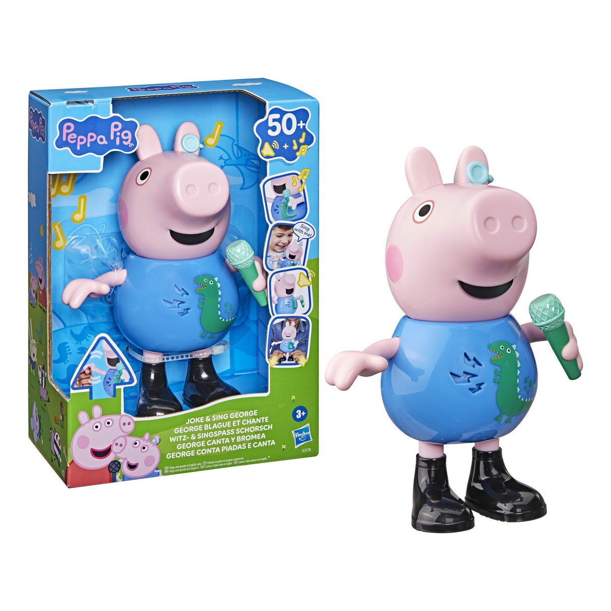 Peppa Pig Joke & Sing George Interactive Figure