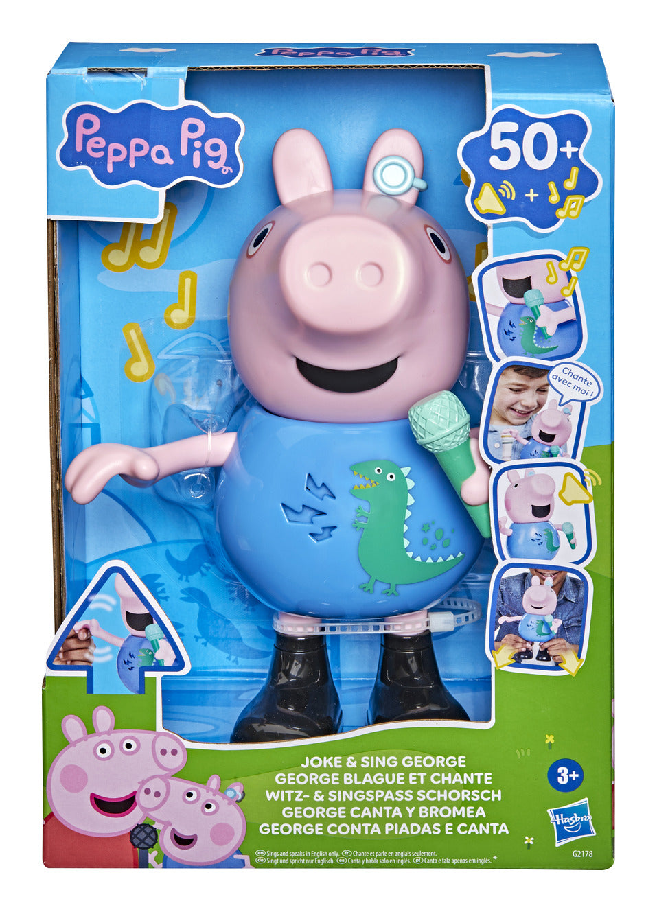 Peppa Pig Joke & Sing George Interactive Figure