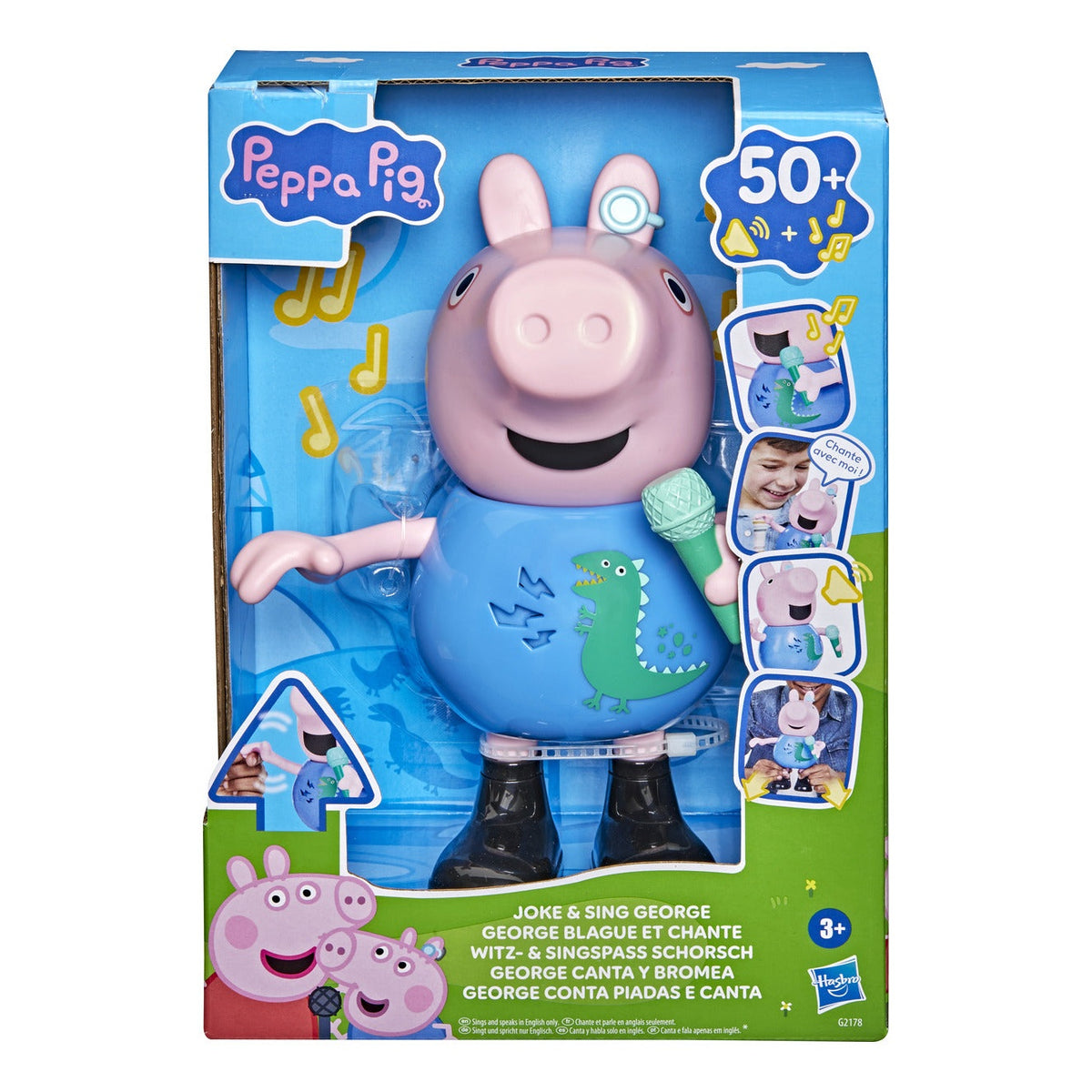 Peppa Pig Joke & Sing George Interactive Figure