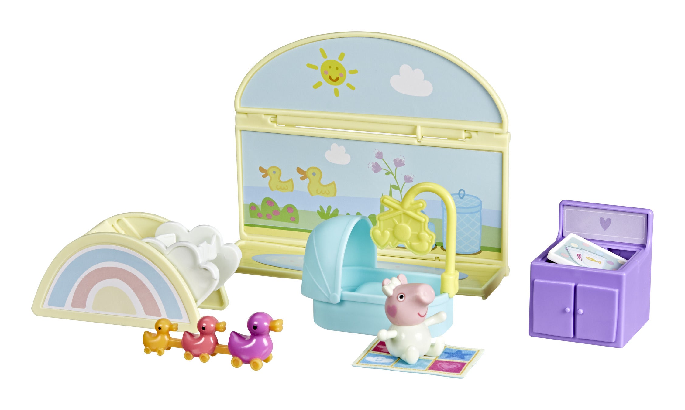 Peppa Pig Peppa's Bedroom Set with Figure and 7 Accessories