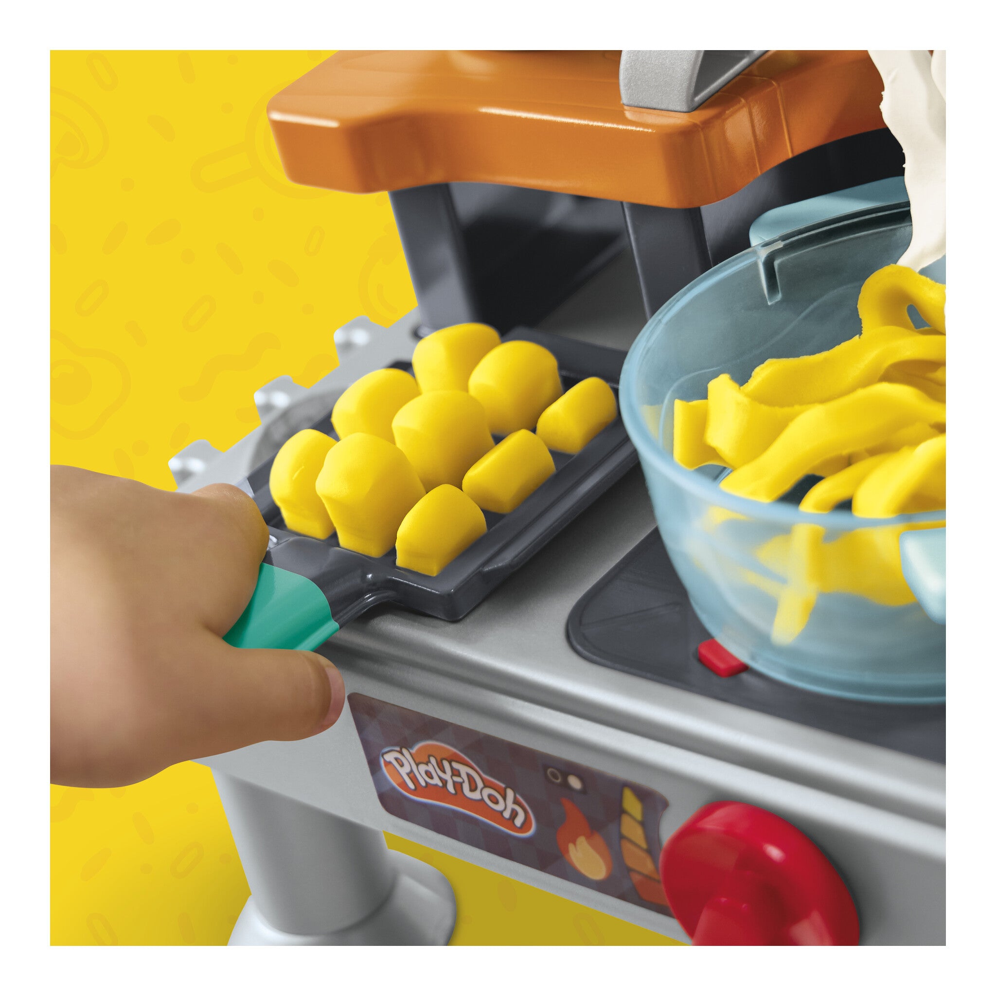 Play-Doh Super Sizzlin' Kitchen Playset with Real Cooking Sounds