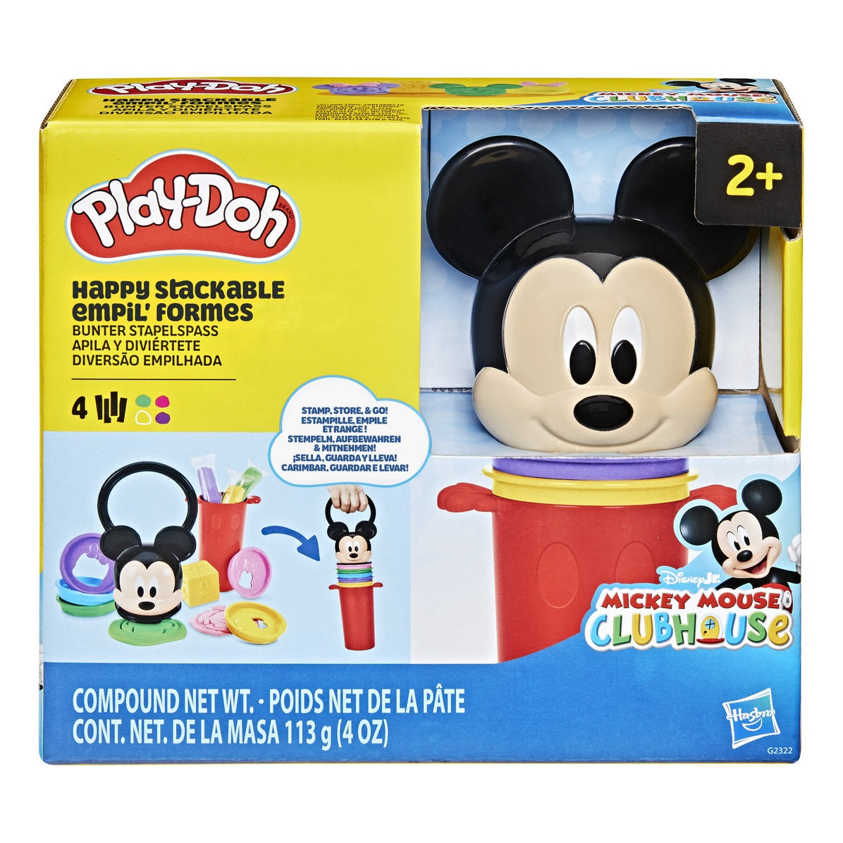 Play-Doh Disney Junior Mickey Mouse Happy Stackable Set