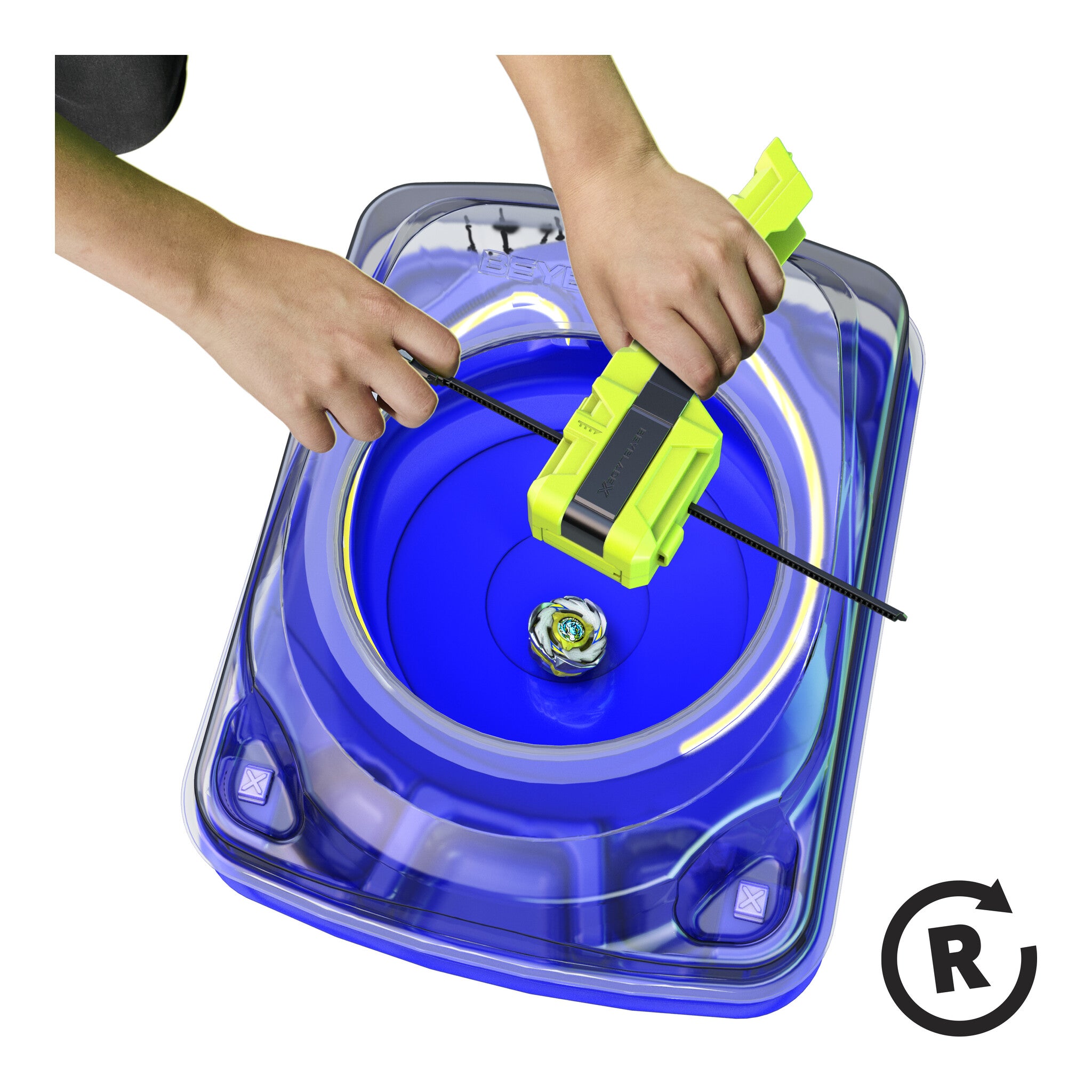 Beyblade X Clip & Rip Launcher with Blast Pegasus A Tr