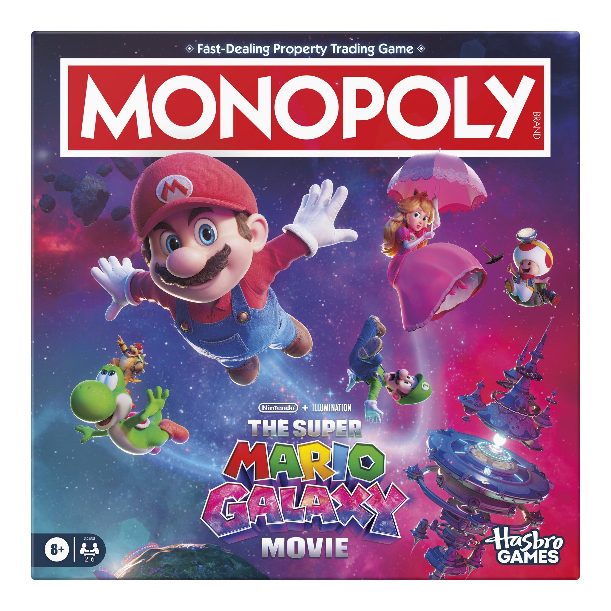 Monopoly The Super Mario Galaxy Movie Edition Board Game