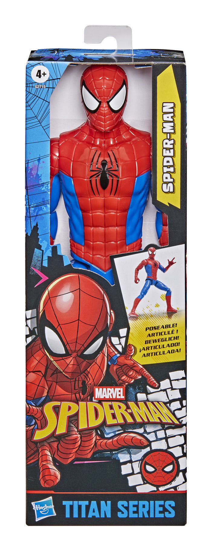 Marvel Spider-Man Titan Series Classic Action Figure 30cm