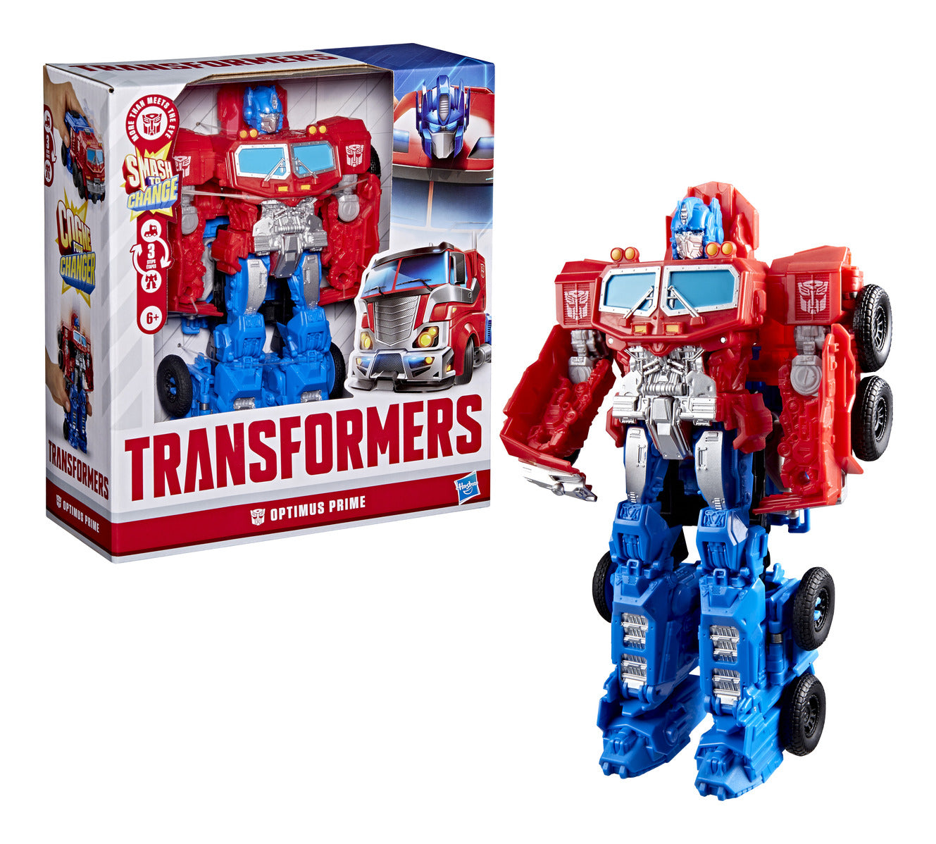 Transformers Smash Changers Optimus Prime 22.5cm Action Figure