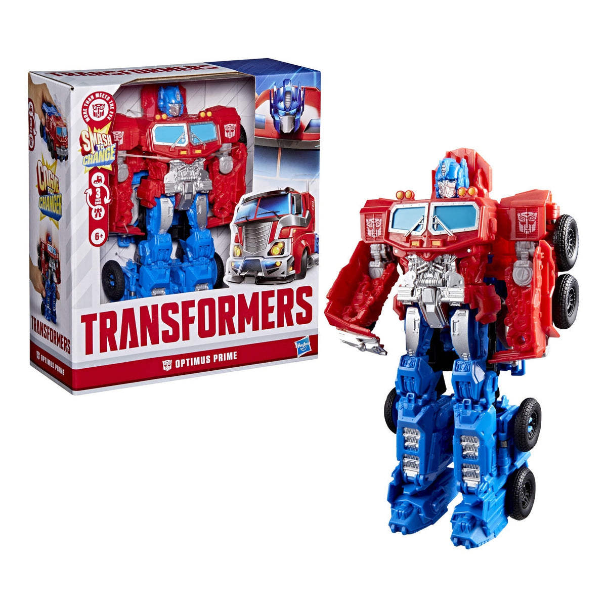 Transformers Smash Changers Optimus Prime 22.5cm Action Figure