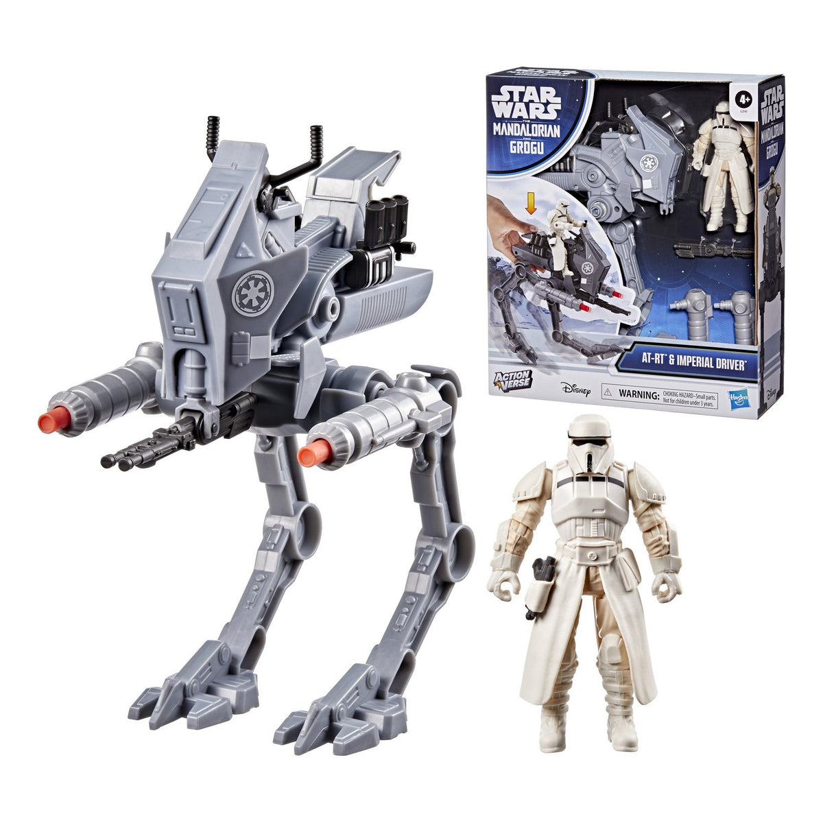 Star Wars ActionVerse AT-RT Vehicle & Imperial Remnant AT-RT Driver