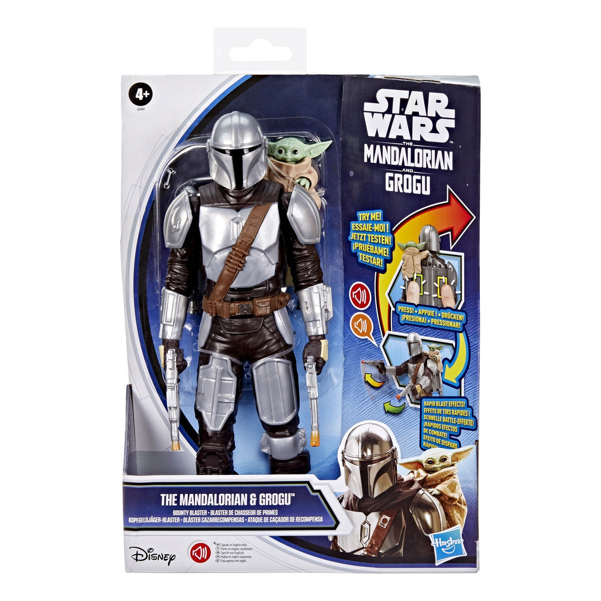 Star Wars The Mandalorian & Grogu Bounty Blaster Action Figure