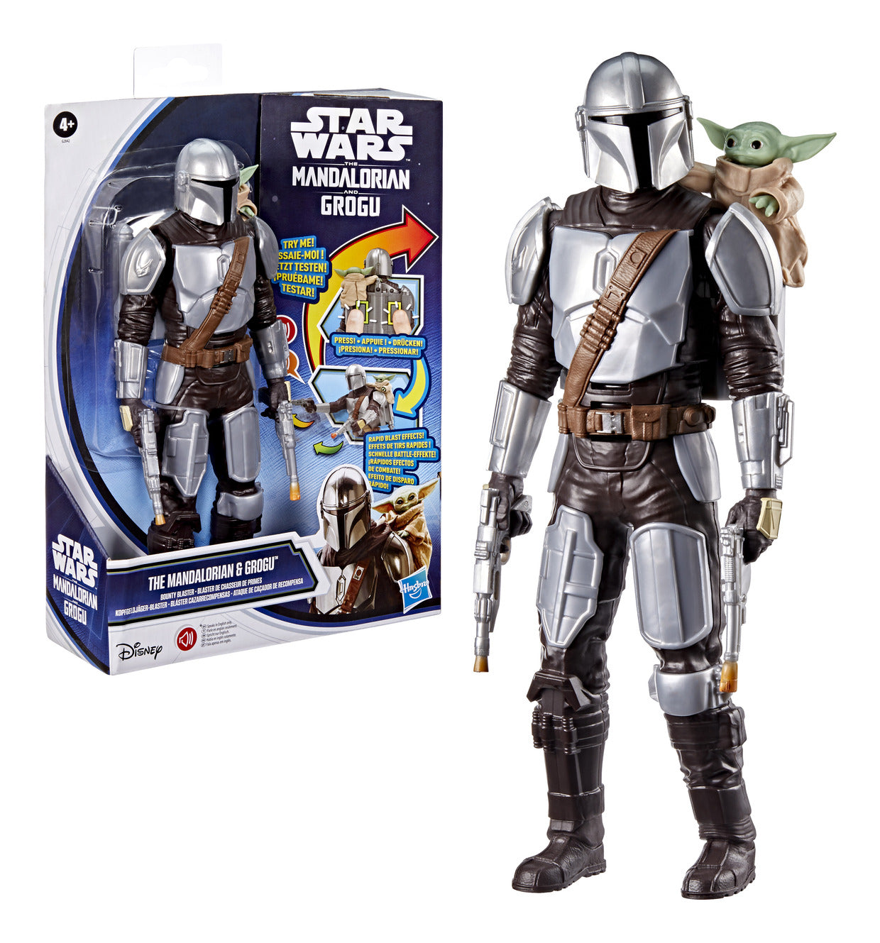 Star Wars The Mandalorian & Grogu Bounty Blaster Action Figure
