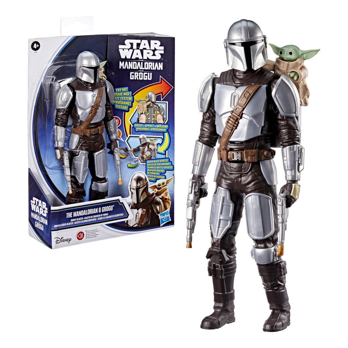 Star Wars The Mandalorian & Grogu Bounty Blaster Action Figure