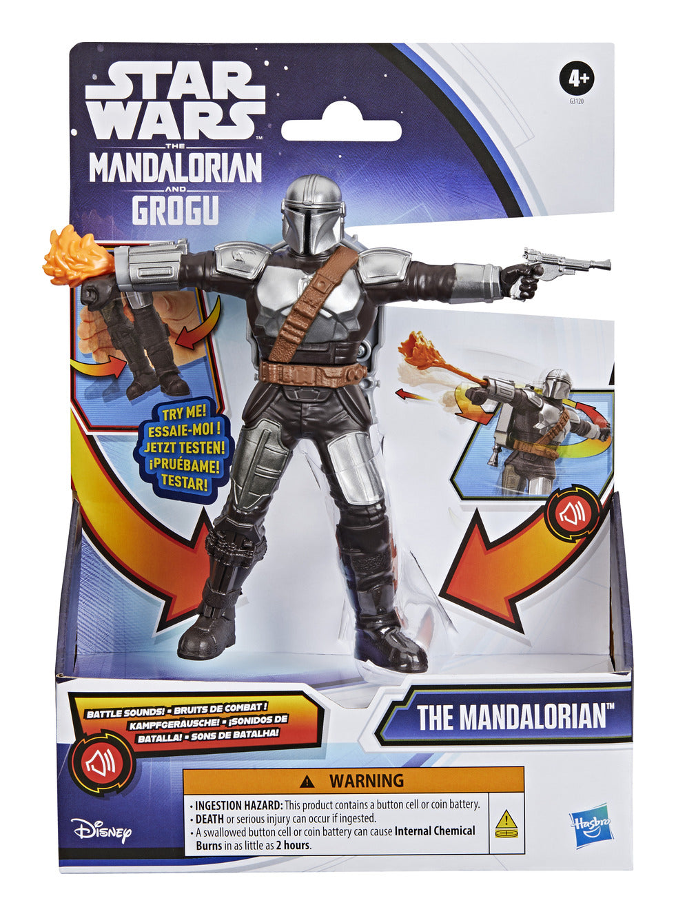 Star Wars The Mandalorian Action FX 6-Inch Action Figure