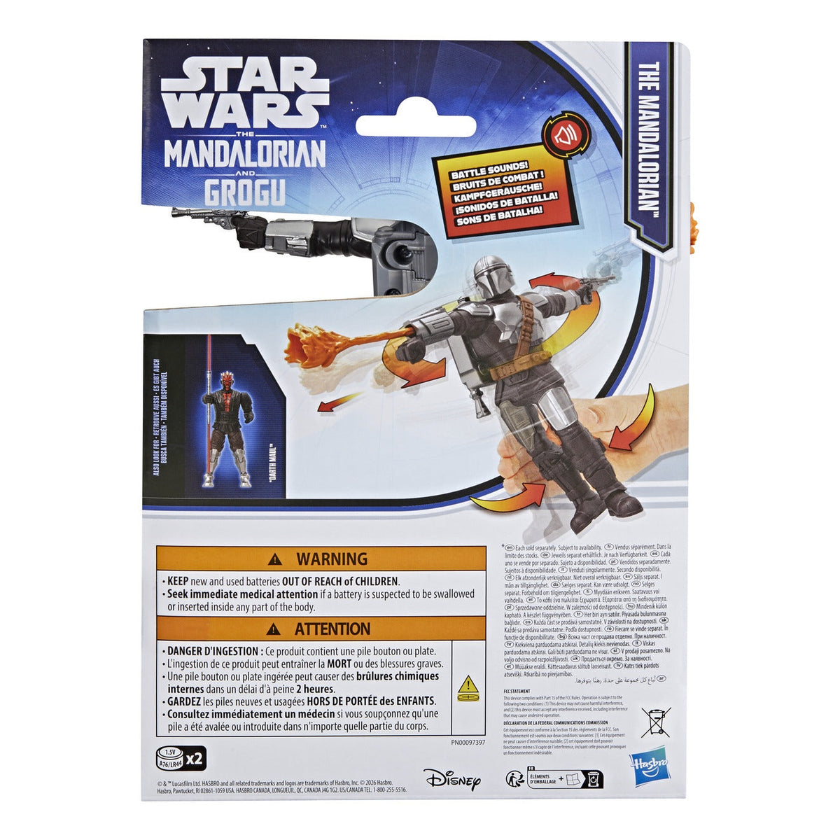Star Wars The Mandalorian Action FX 6-Inch Action Figure