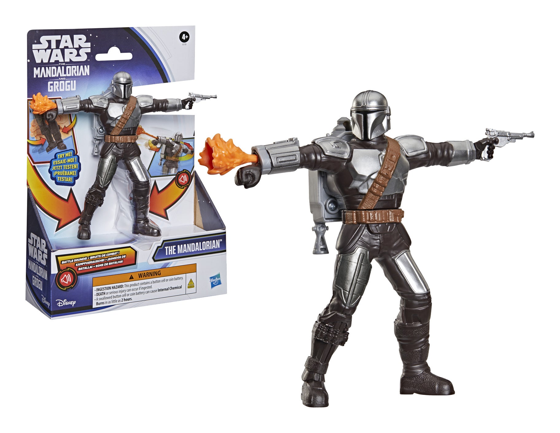 Star Wars The Mandalorian Action FX 6-Inch Action Figure