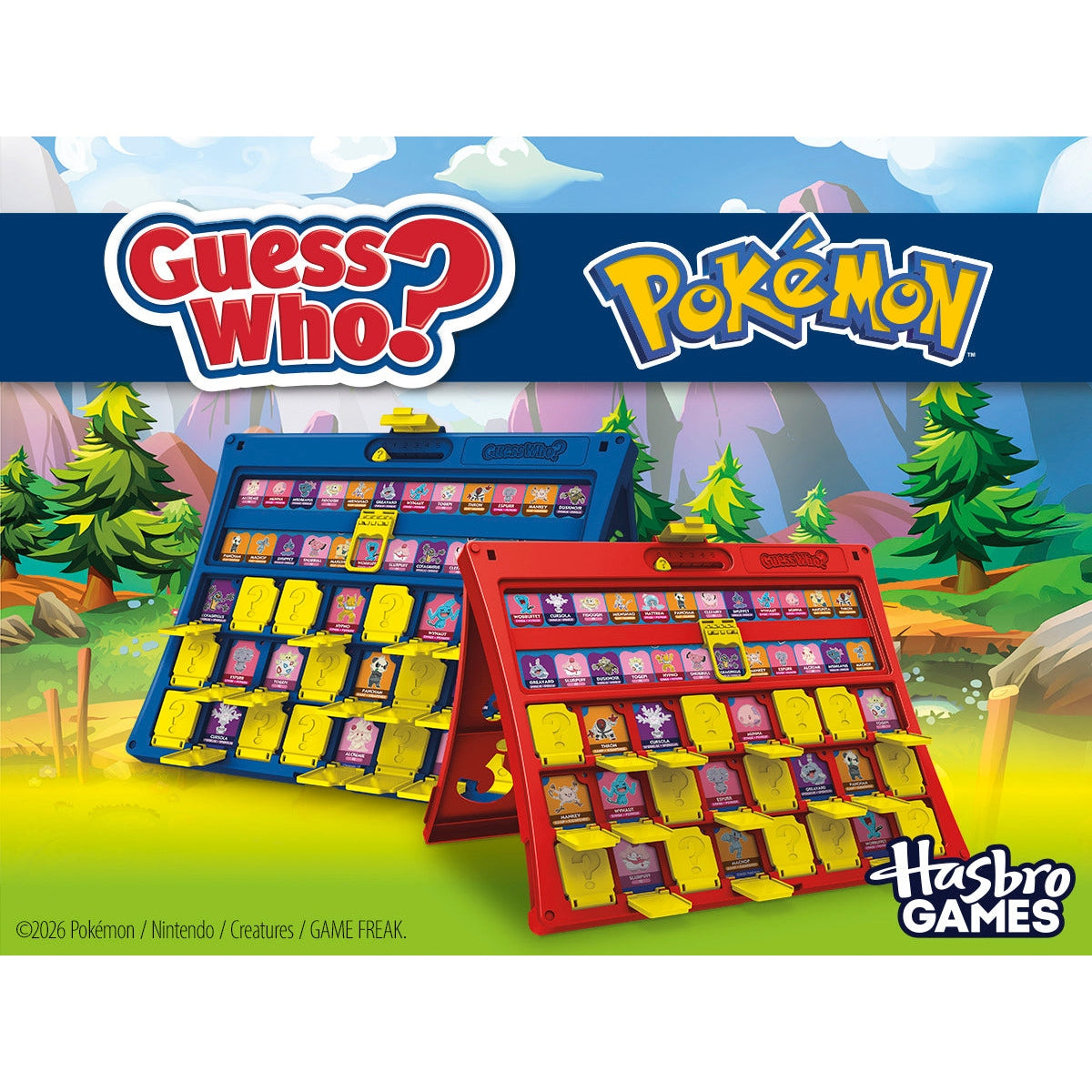Hasbro Gaming Guess Who? Pokémon Edition Board Game