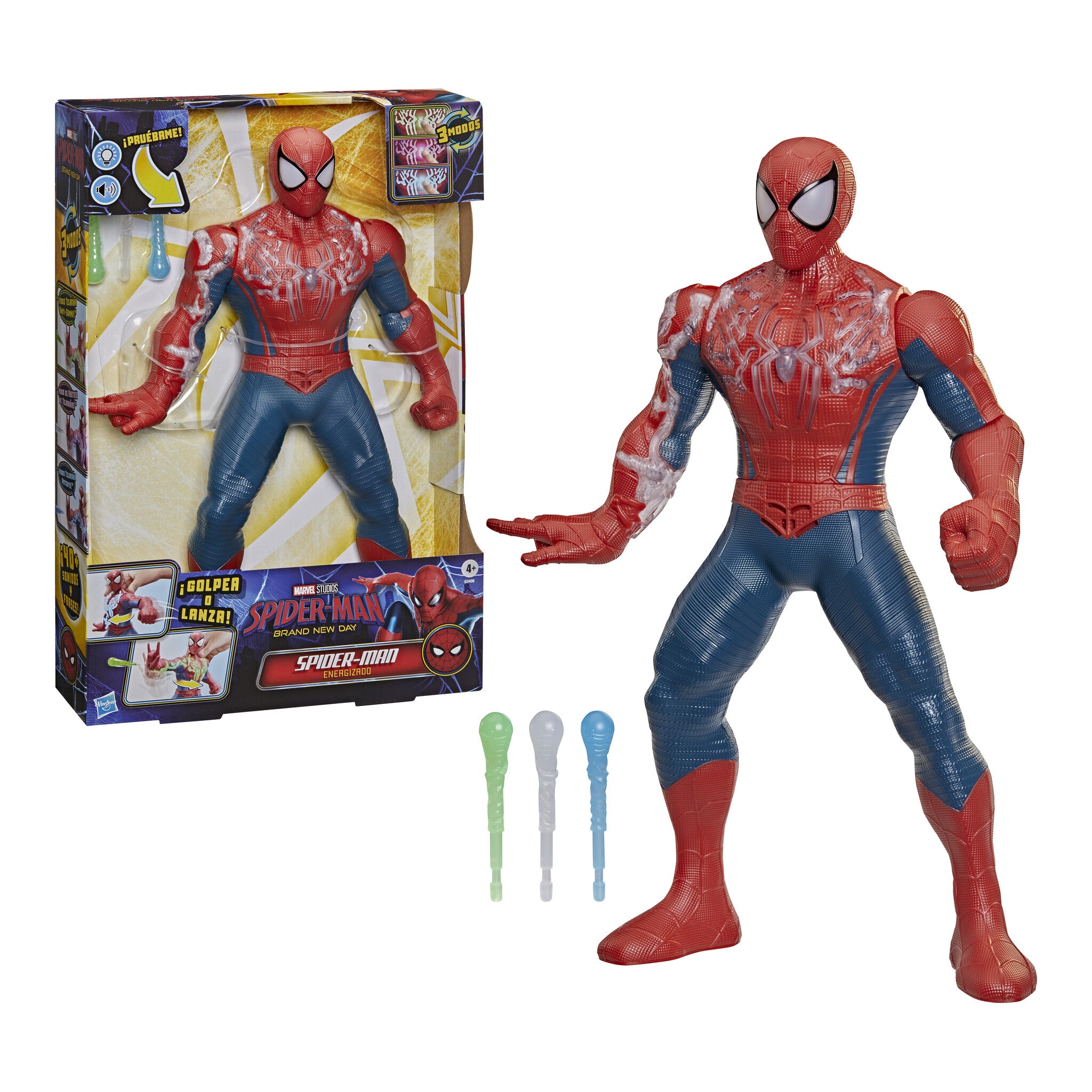 Marvel Spider-Man Brand New Day Power-Charge Spider-Man Action Figure 36.8cm