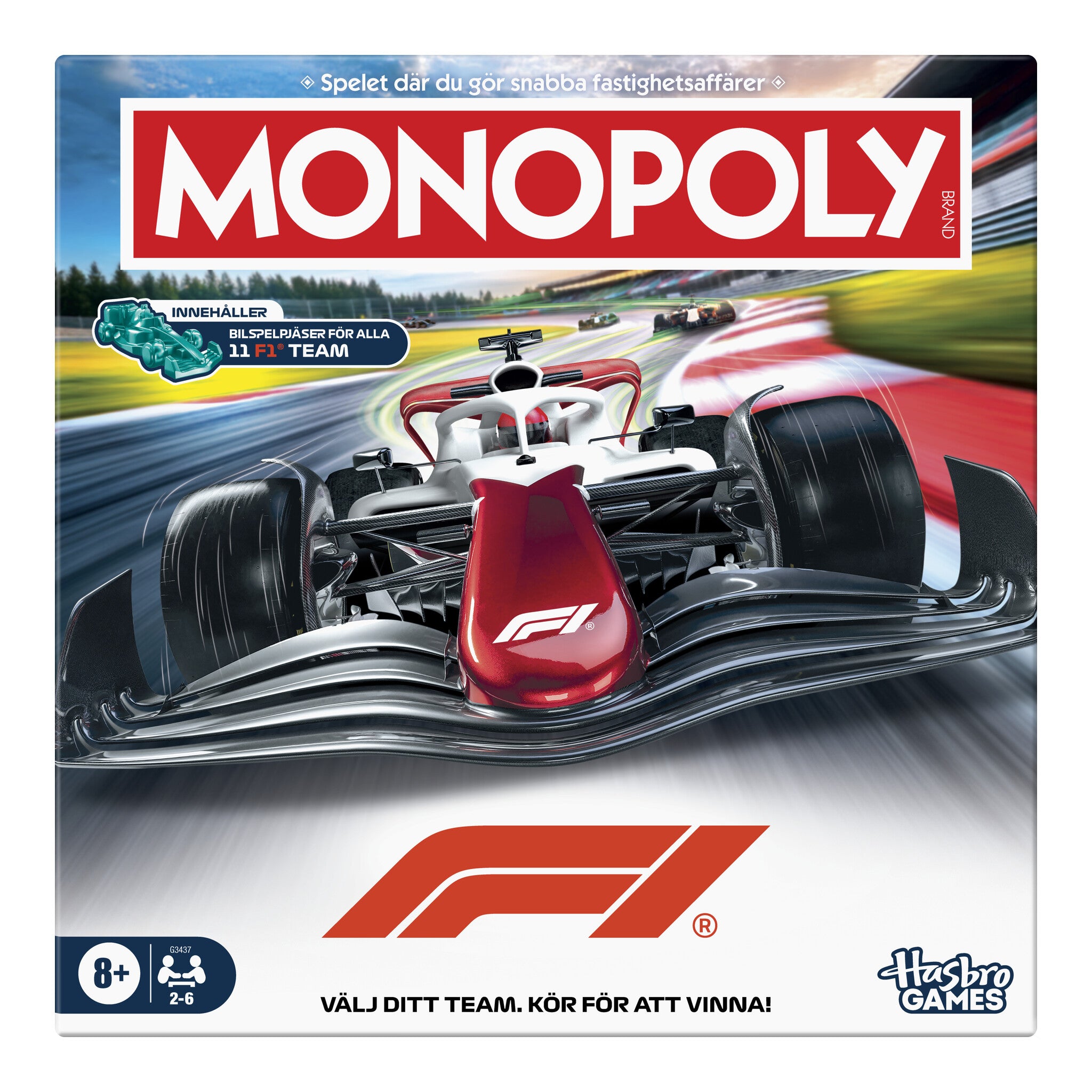 Hasbro Monopoly Formula 1 Edition Board Game