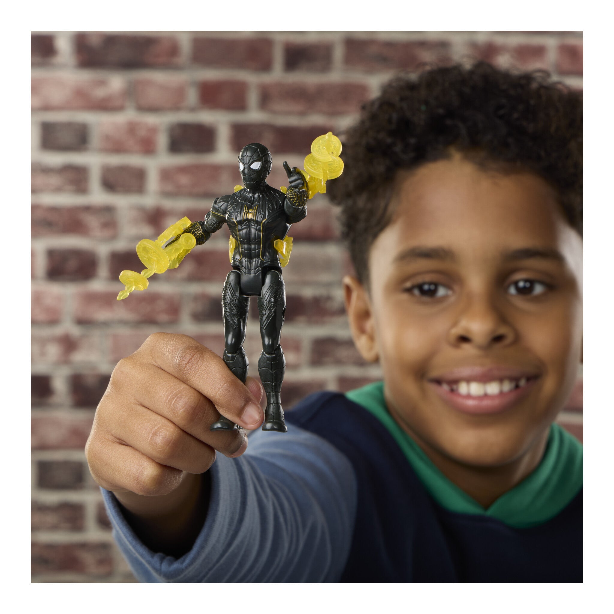 Hasbro Marvel Spider-Man Brand New Day Black & Gold Suit Figure with Gear