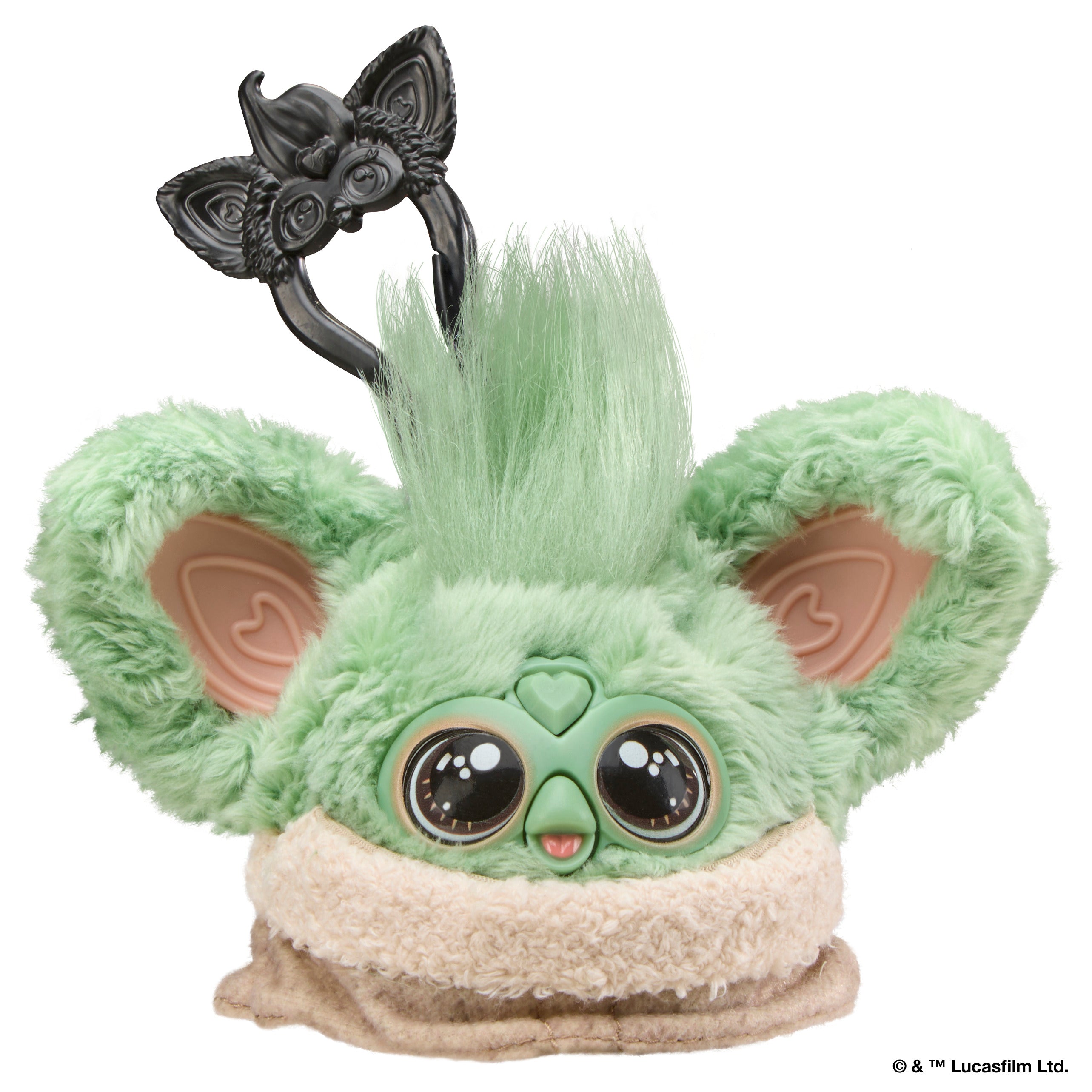 Furby Furblets Star Wars Grogu Electronic Plush Keychain