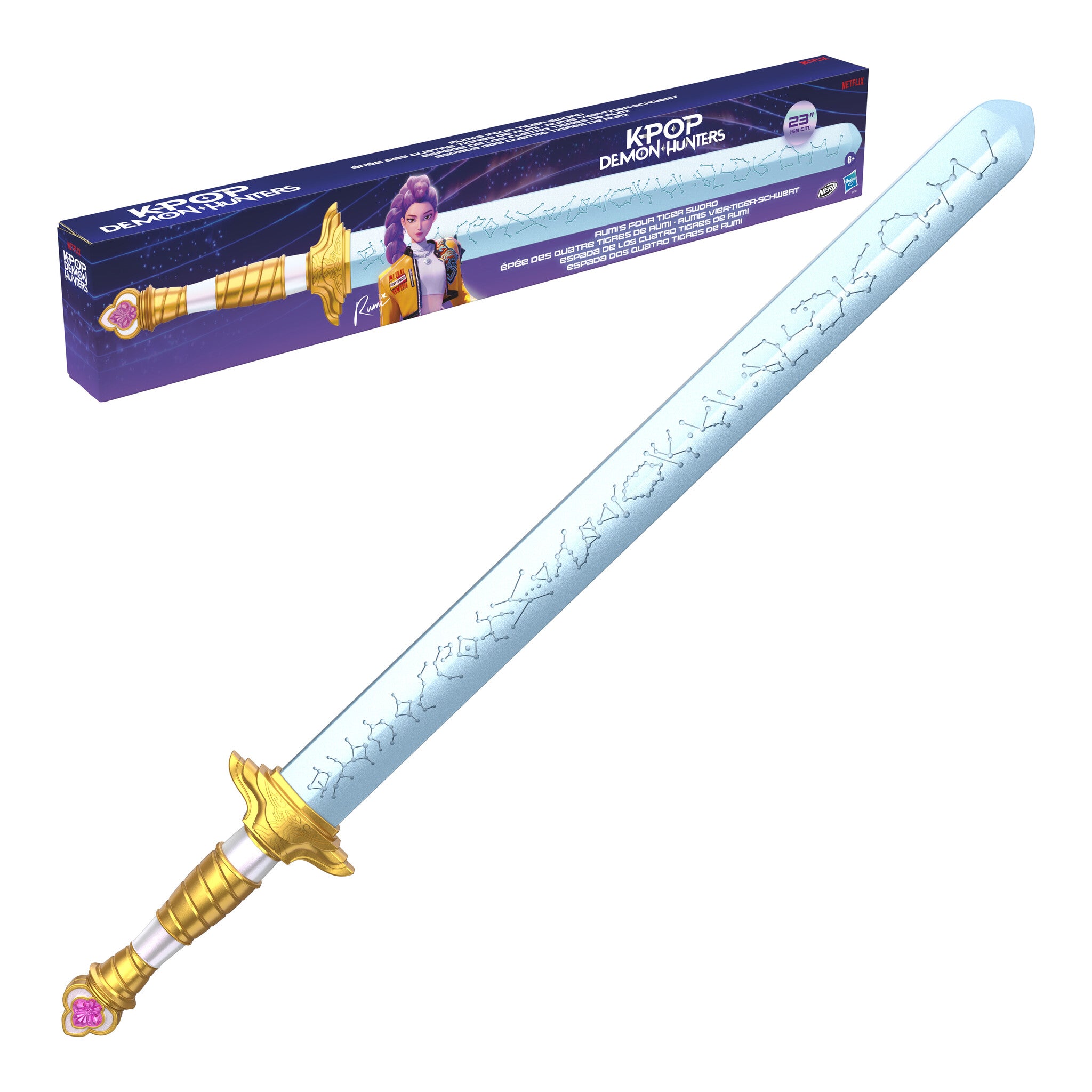 Nerf KPop Demon Hunters Rumi’s Four Tiger Sword