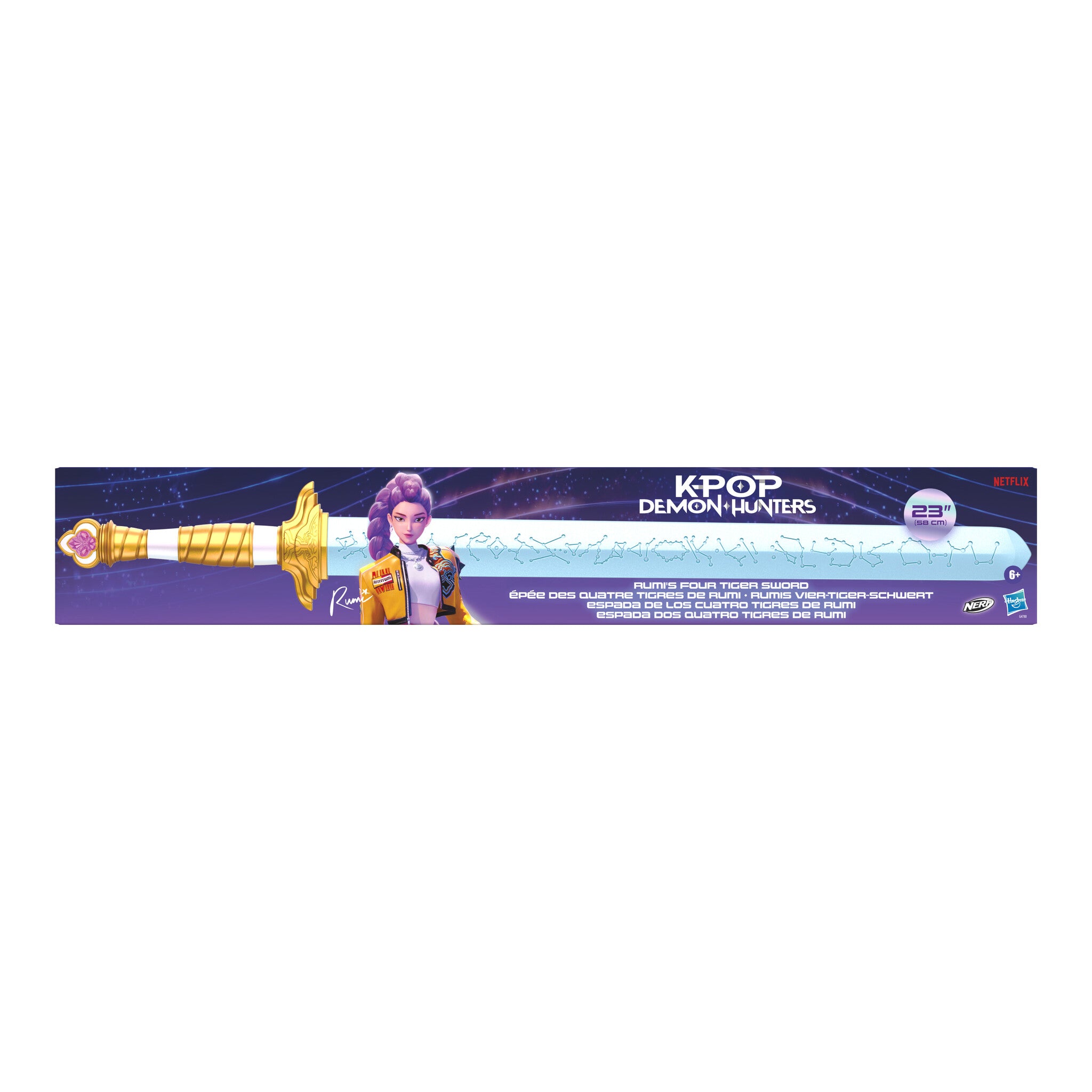 Nerf KPop Demon Hunters Rumi’s Four Tiger Sword