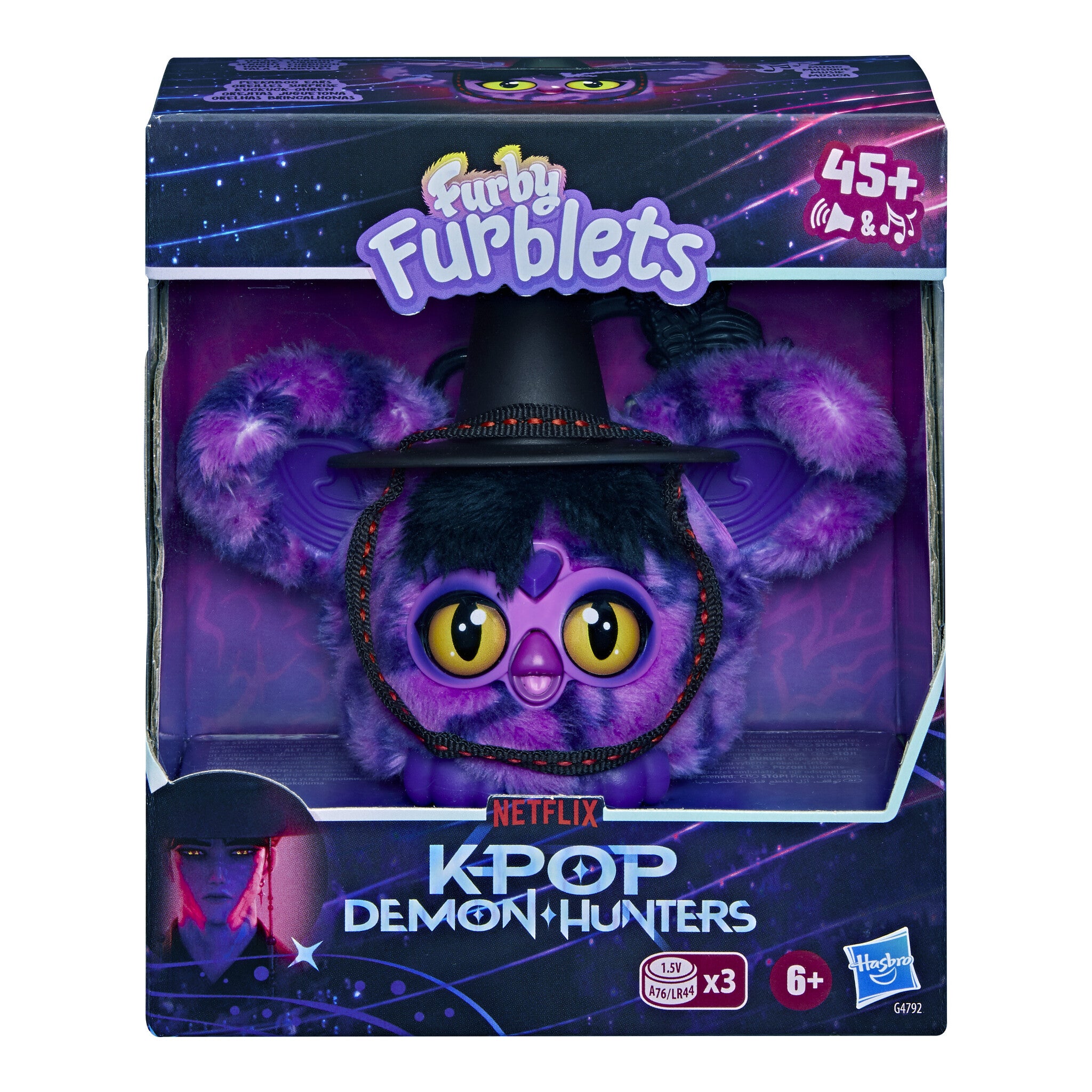 Hasbro Furby Furblets KPop Demon Hunters Saja Boy Demon