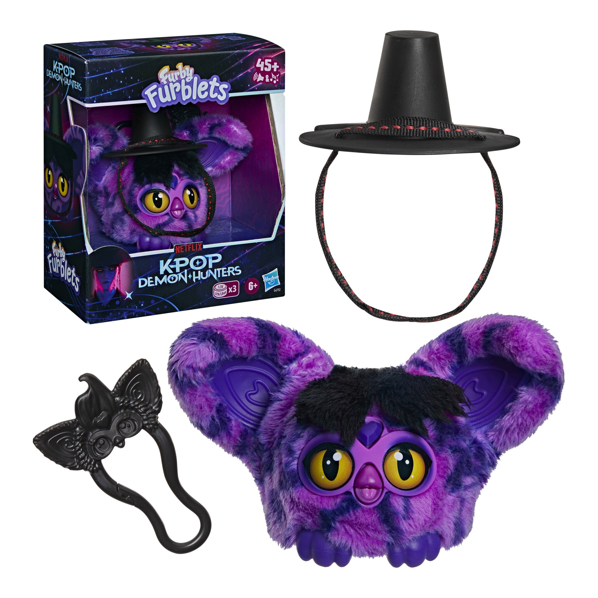 Hasbro Furby Furblets KPop Demon Hunters Saja Boy Demon