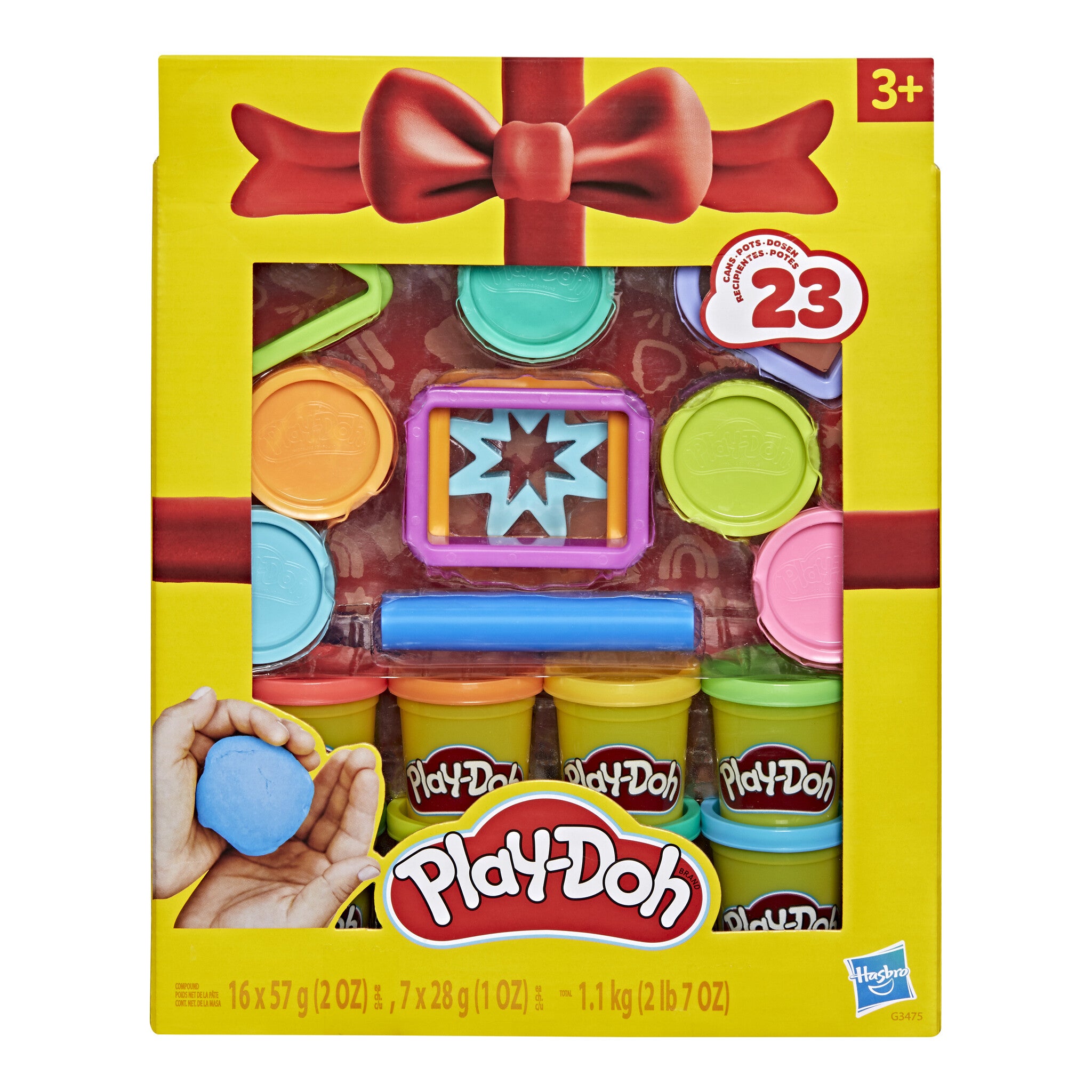 Play-Doh Giftable Compound & Tools Set with 23 Cans and 8 Tools