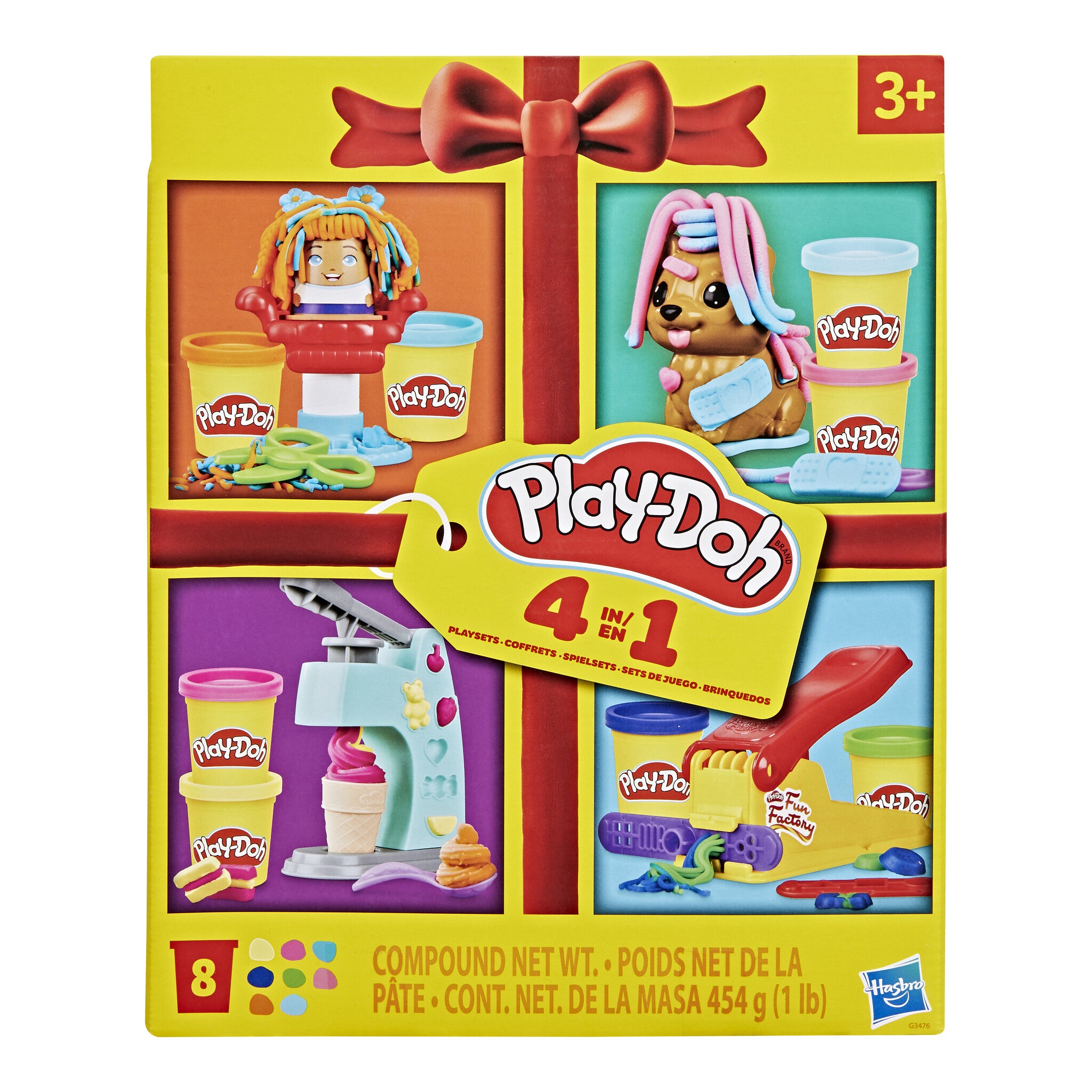 Play-Doh Mini Classic Bundle 4-in-1 Playset with 8 Pots