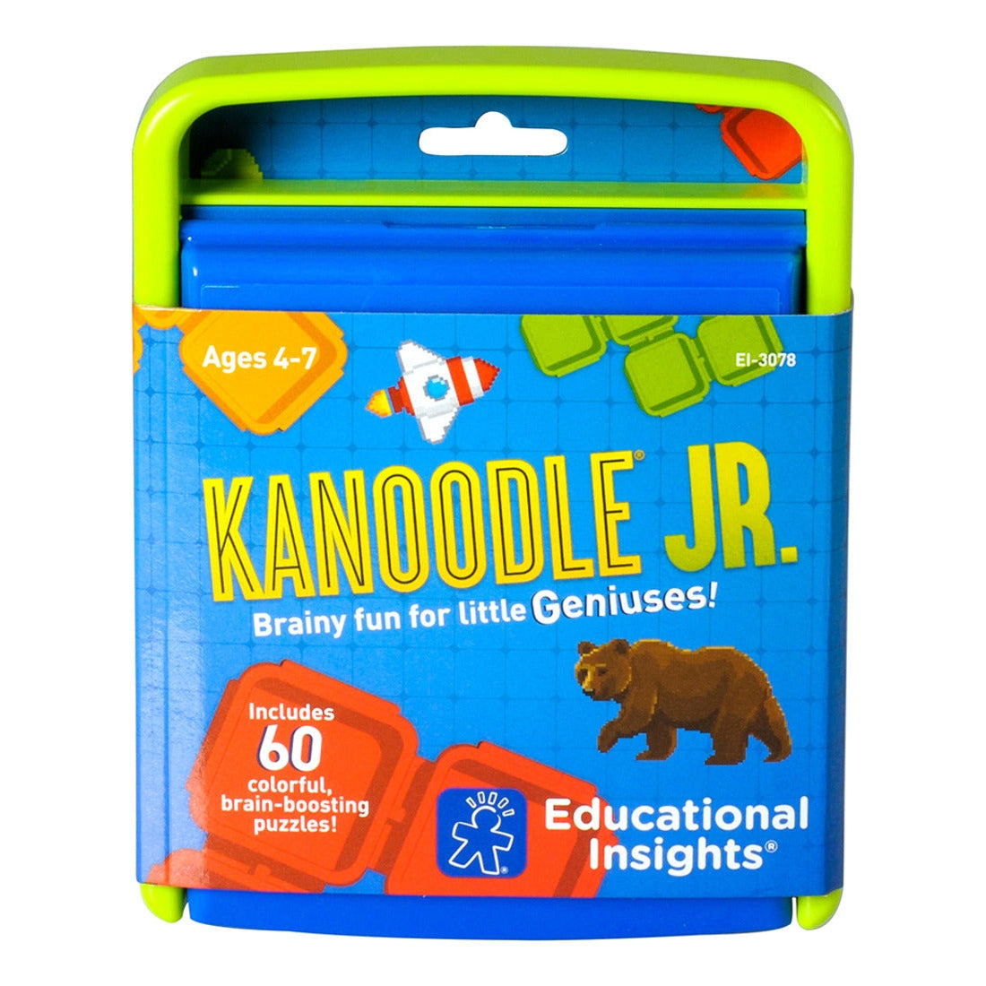 Educational Insights Kanoodle Jr. Brain Teaser Puzzle Game