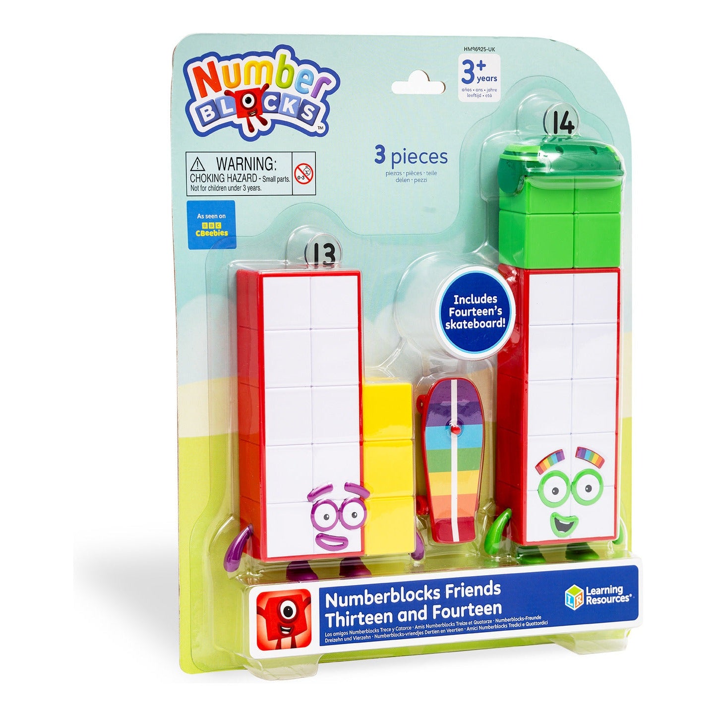 Learning Resources - Numberblocks Thirteen and Fourteen Figure Pack