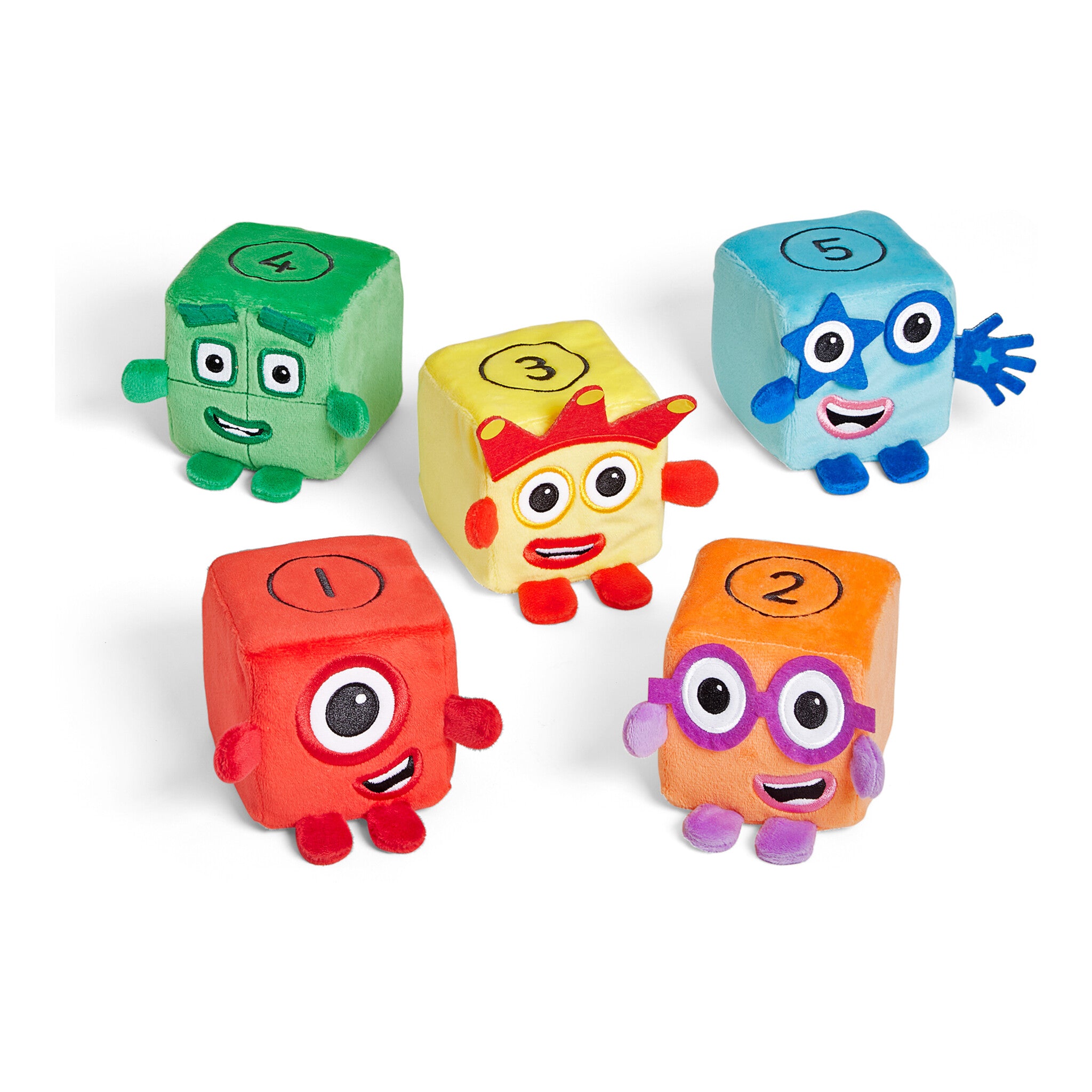 Numberblocks Blocklets Number One Mini Plush
