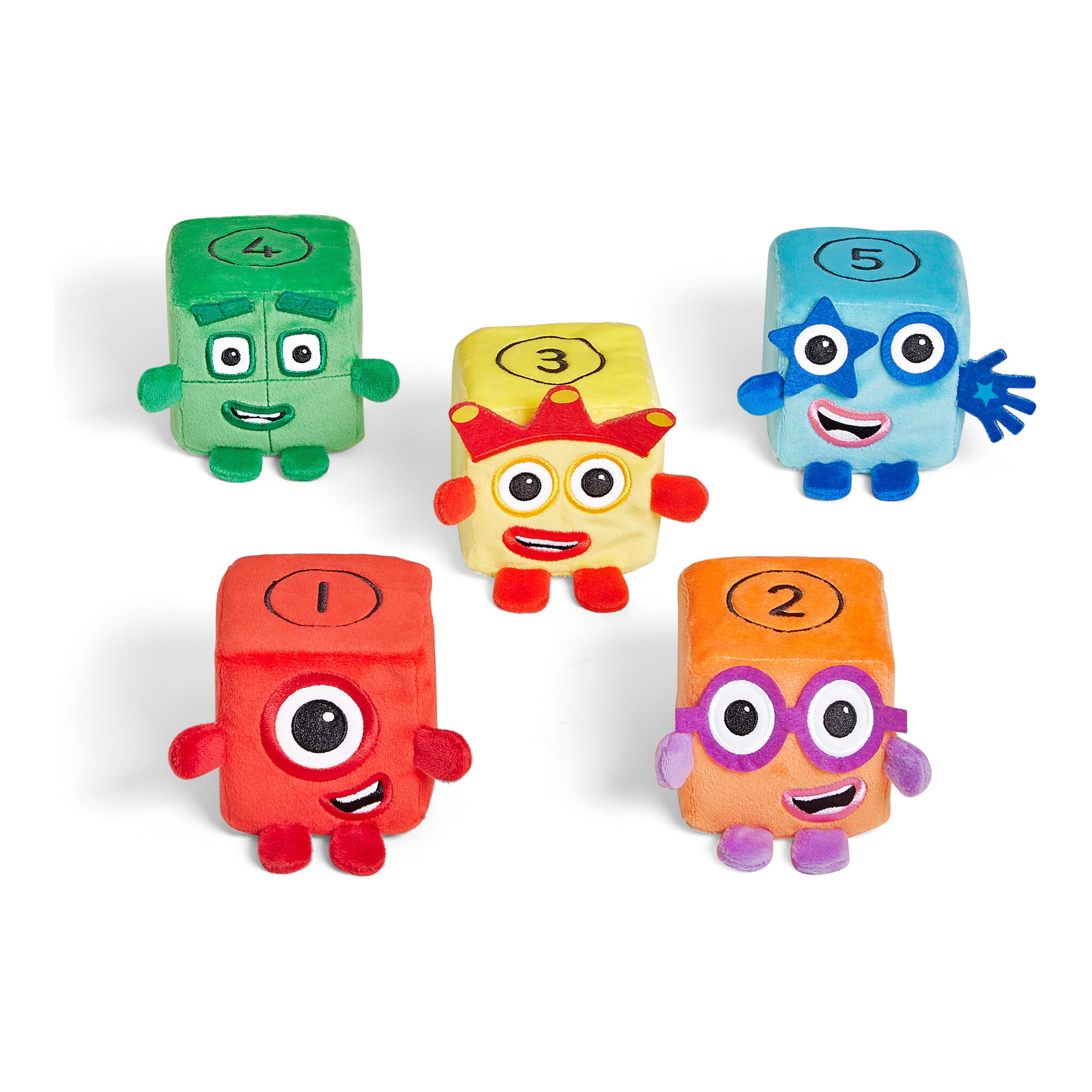 Numberblocks Blocklets Five Mini Plush